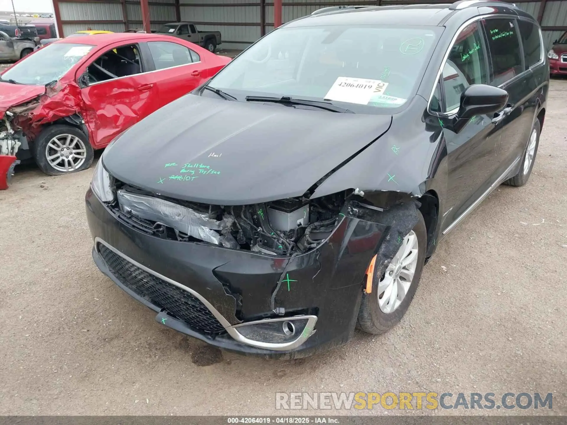 6 Photograph of a damaged car 2C4RC1BG5KR651535 CHRYSLER PACIFICA 2019