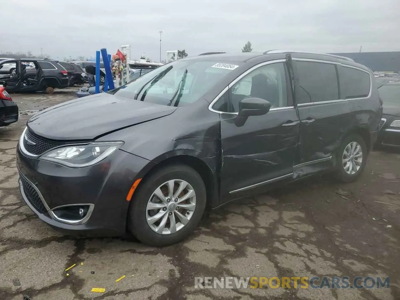 1 Photograph of a damaged car 2C4RC1BG7KR507727 CHRYSLER PACIFICA 2019
