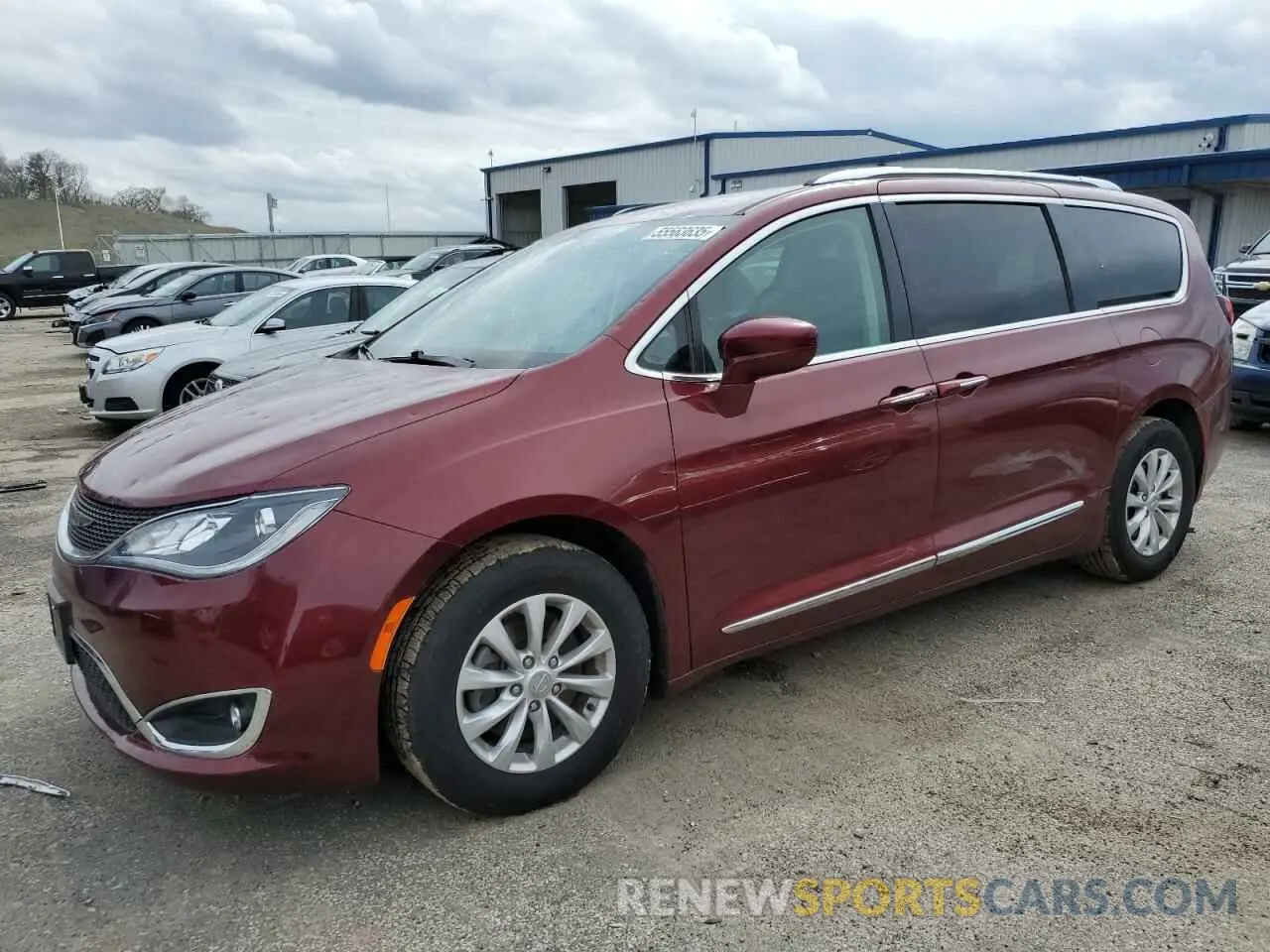 1 Photograph of a damaged car 2C4RC1BG7KR650516 CHRYSLER PACIFICA 2019