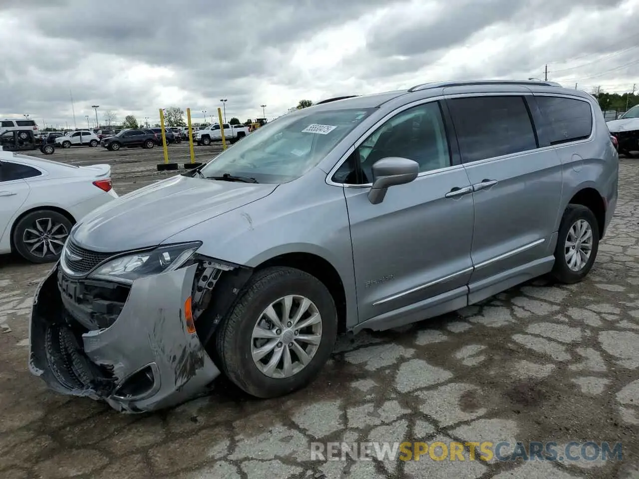 1 Photograph of a damaged car 2C4RC1BG7KR732004 CHRYSLER PACIFICA 2019