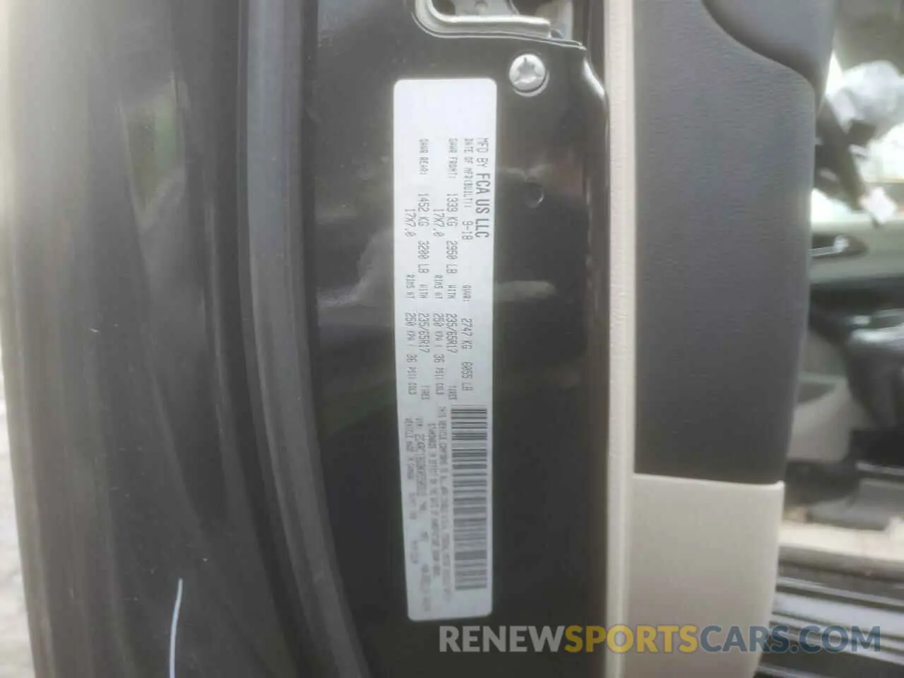 15 Photograph of a damaged car 2C4RC1BG9KR550319 CHRYSLER PACIFICA 2019