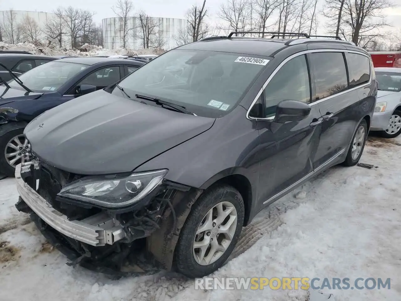 1 Photograph of a damaged car 2C4RC1EGXKR541334 CHRYSLER PACIFICA 2019