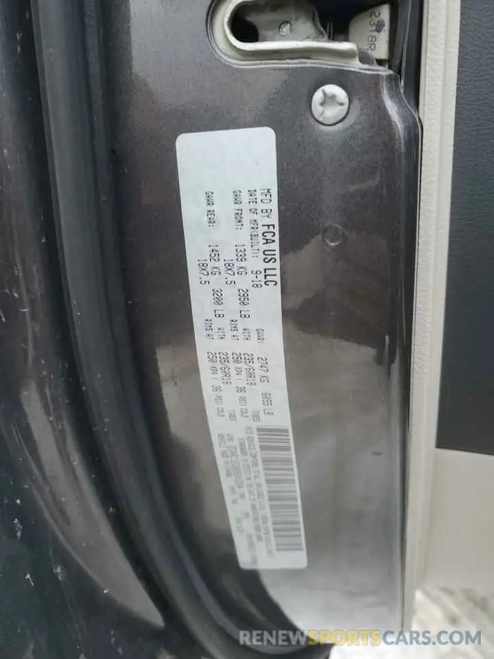 14 Photograph of a damaged car 2C4RC1EGXKR541334 CHRYSLER PACIFICA 2019