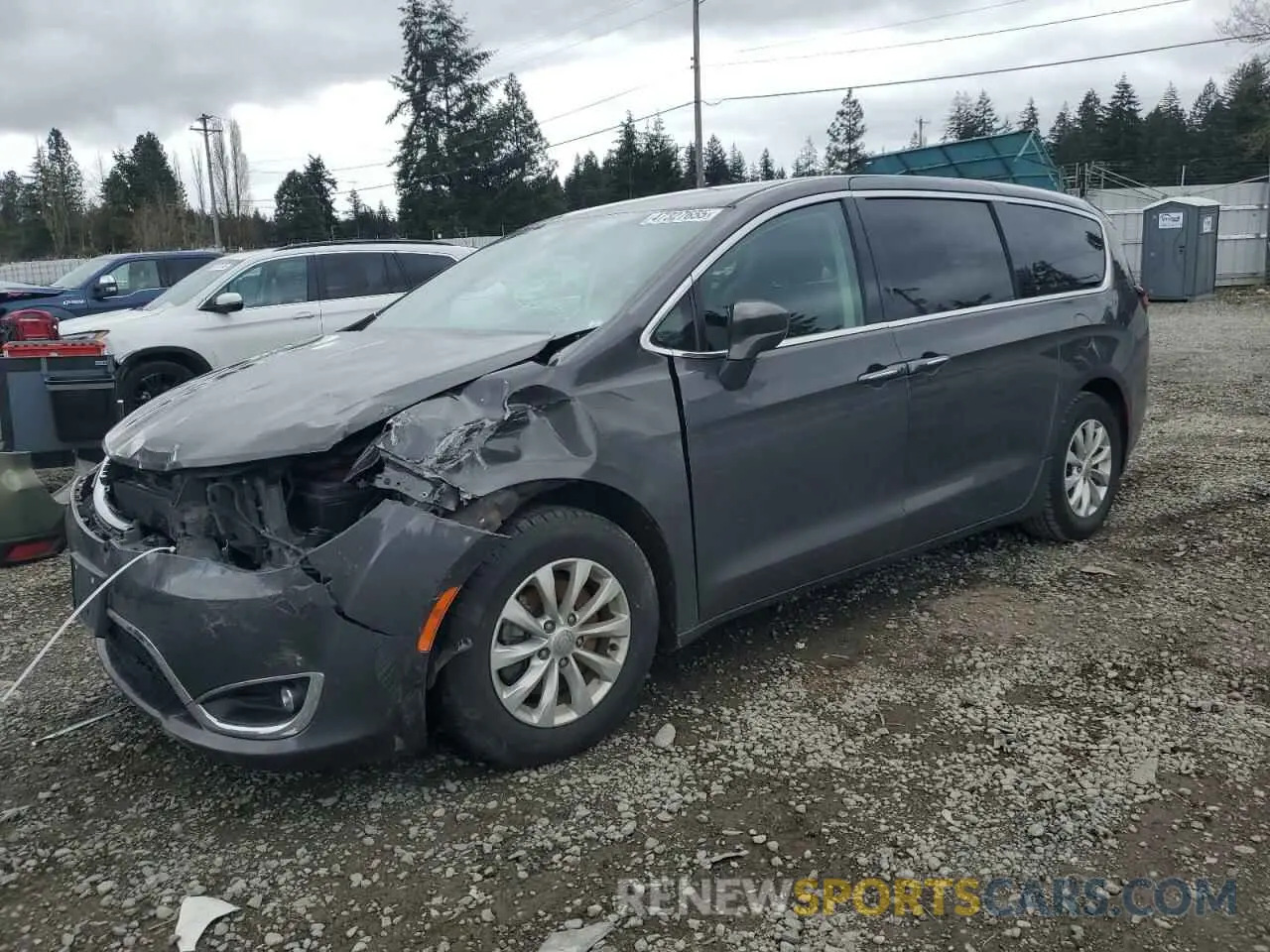 1 Photograph of a damaged car 2C4RC1FG2KR506477 CHRYSLER PACIFICA 2019