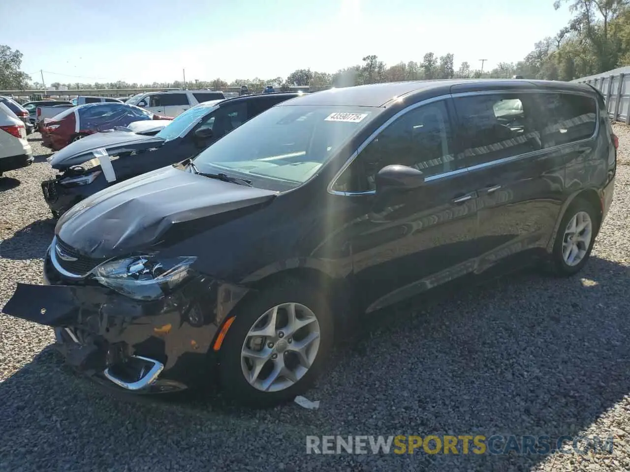 1 Photograph of a damaged car 2C4RC1FG3KR588834 CHRYSLER PACIFICA 2019