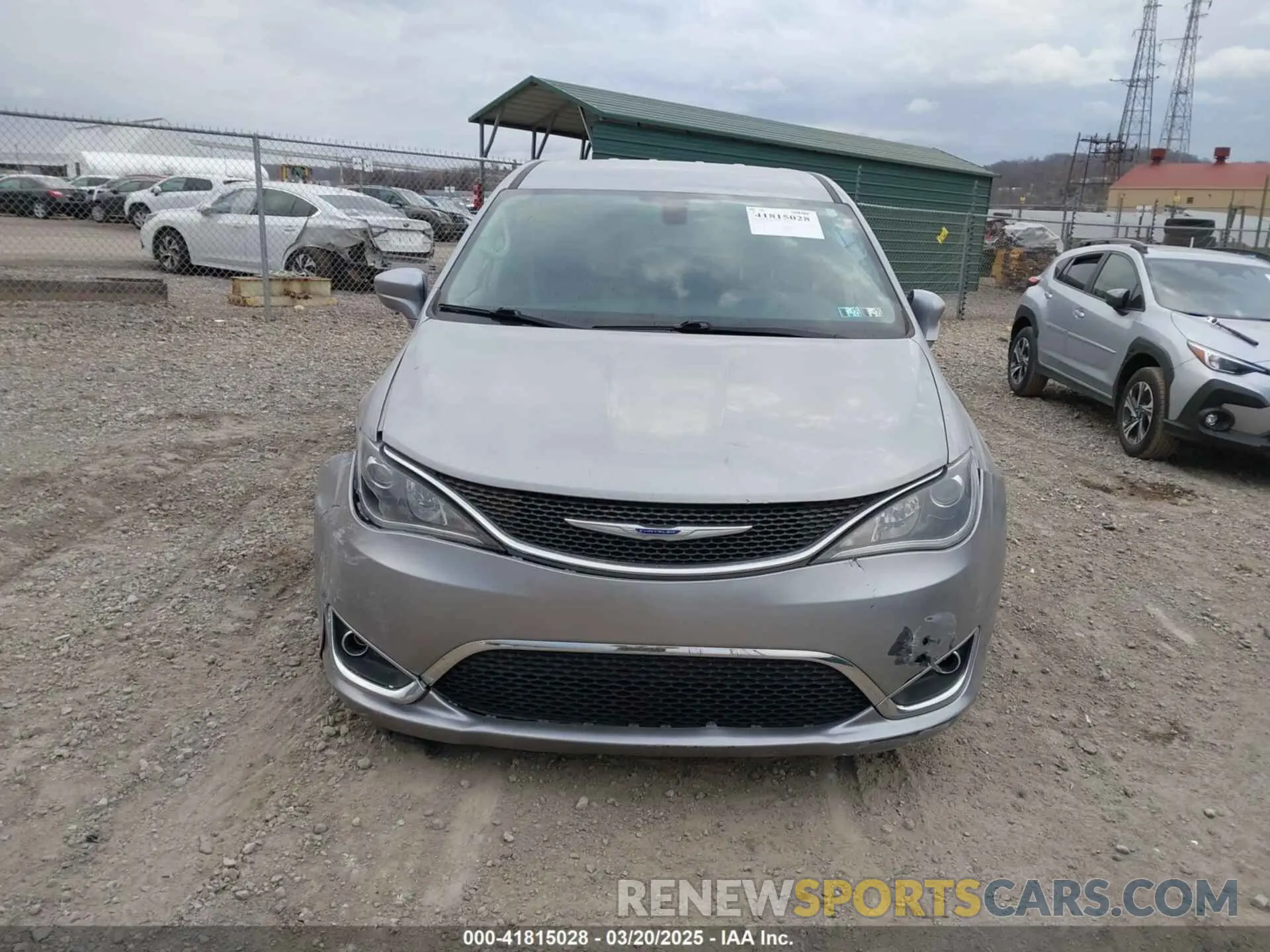 12 Photograph of a damaged car 2C4RC1FG6KR523265 CHRYSLER PACIFICA 2019