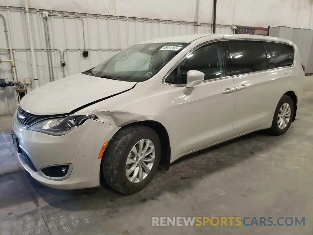 1 Photograph of a damaged car 2C4RC1FG7KR652938 CHRYSLER PACIFICA 2019