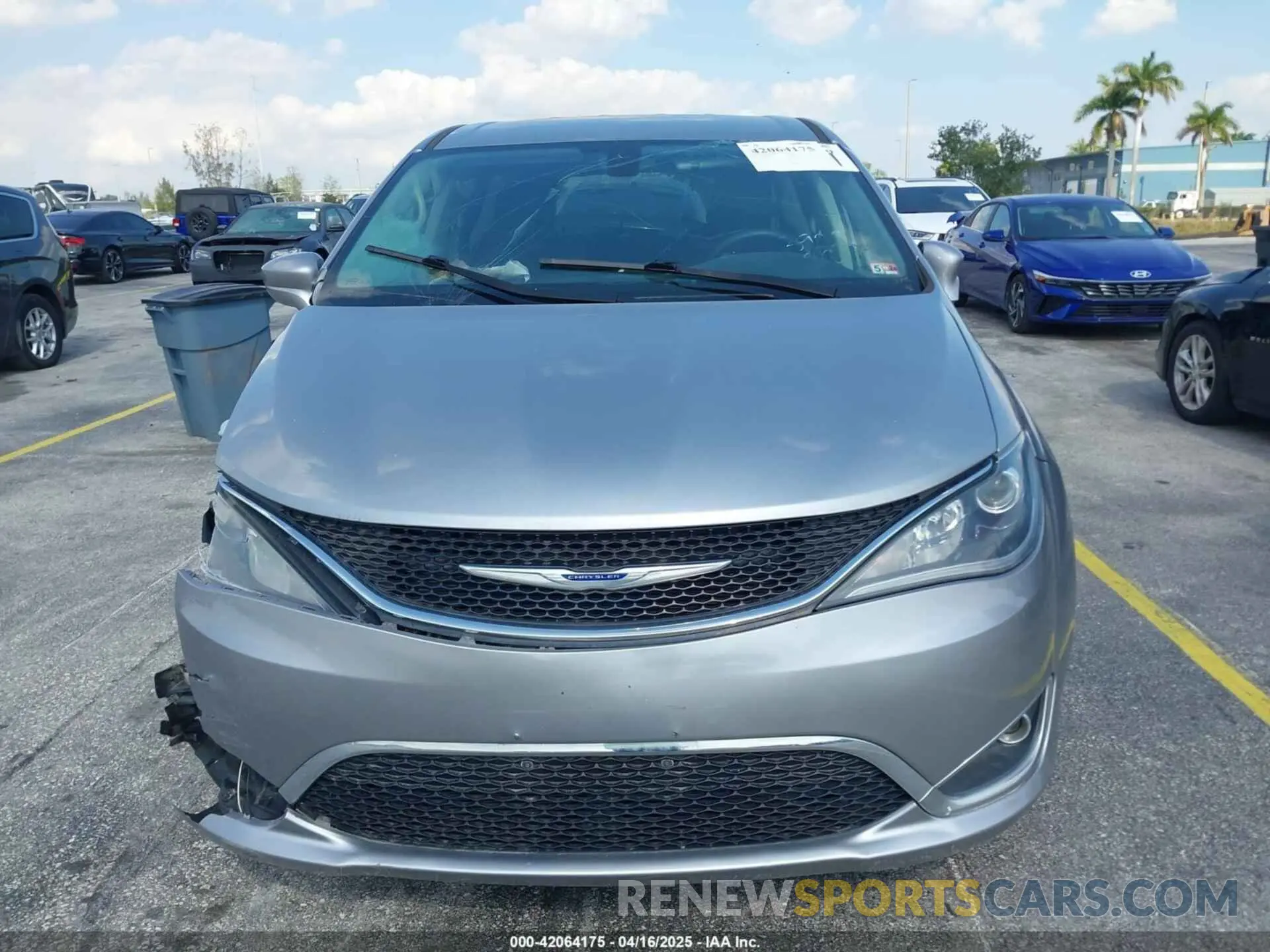 12 Photograph of a damaged car 2C4RC1FG9KR589101 CHRYSLER PACIFICA 2019
