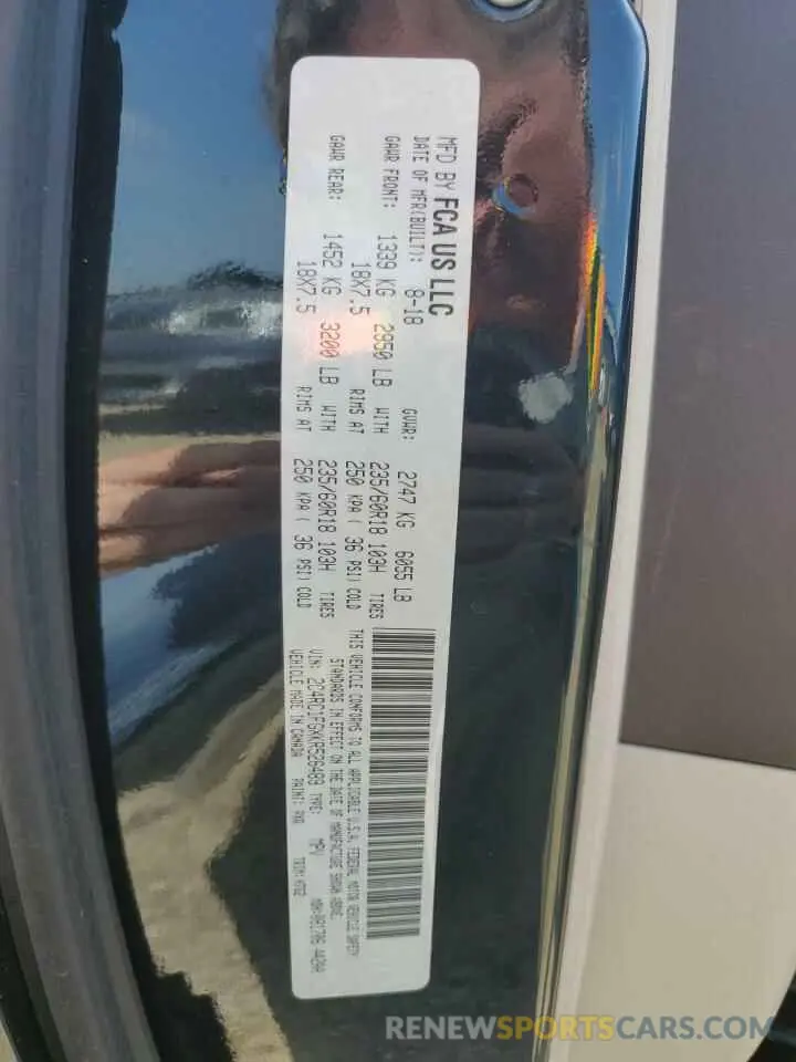 13 Photograph of a damaged car 2C4RC1FGXKR526489 CHRYSLER PACIFICA 2019