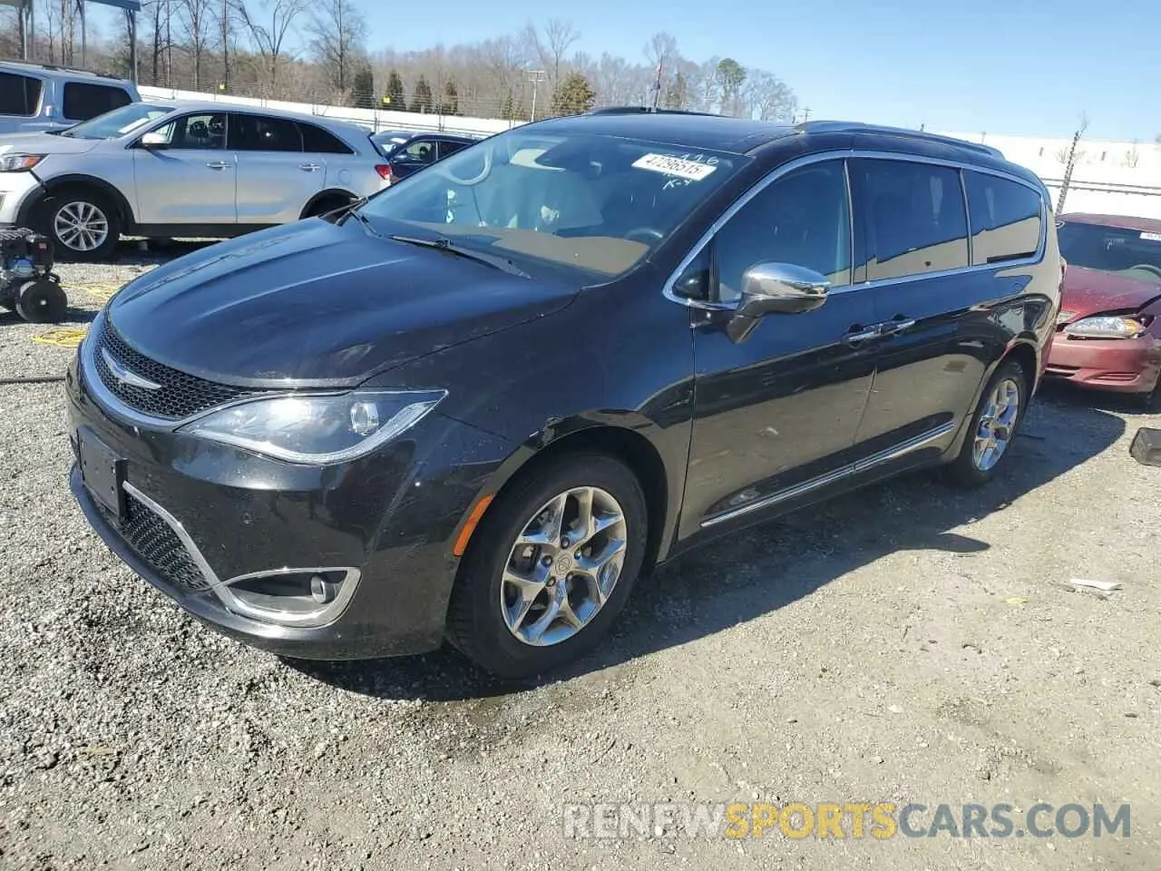 1 Photograph of a damaged car 2C4RC1GG0KR506444 CHRYSLER PACIFICA 2019