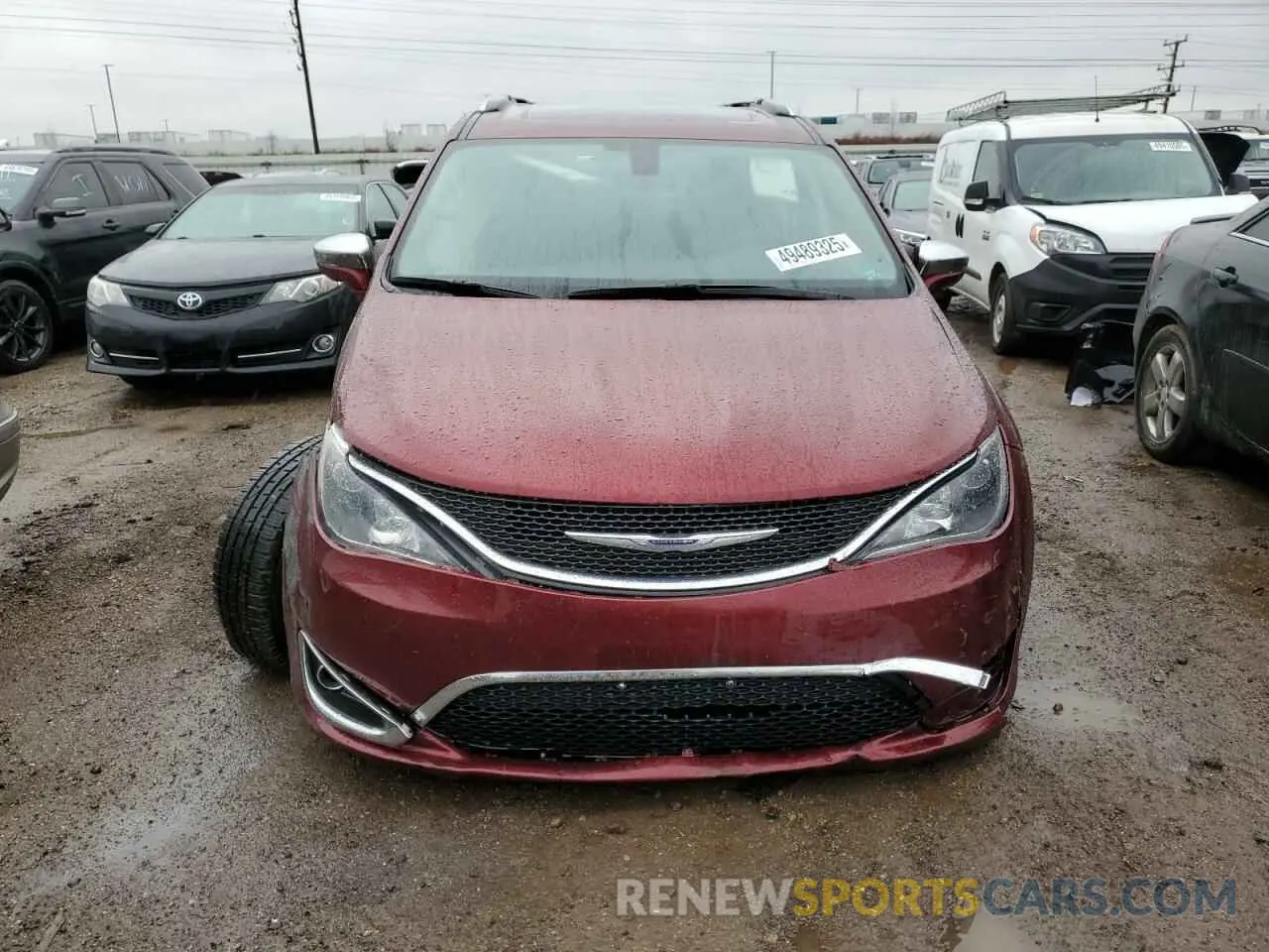 5 Photograph of a damaged car 2C4RC1GG4KR732325 CHRYSLER PACIFICA 2019
