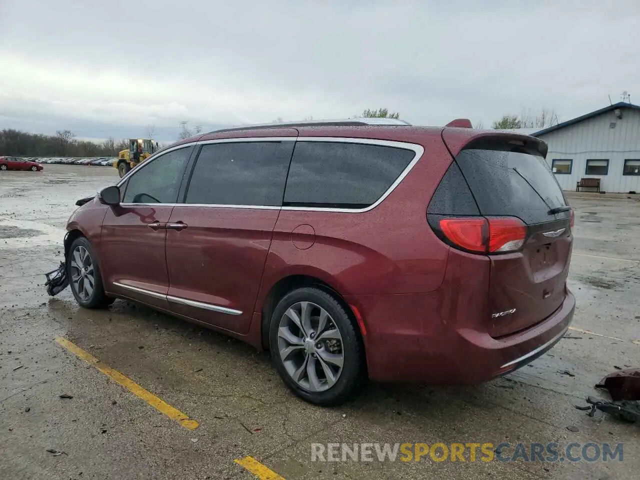 2 Photograph of a damaged car 2C4RC1GG5KR714318 CHRYSLER PACIFICA 2019