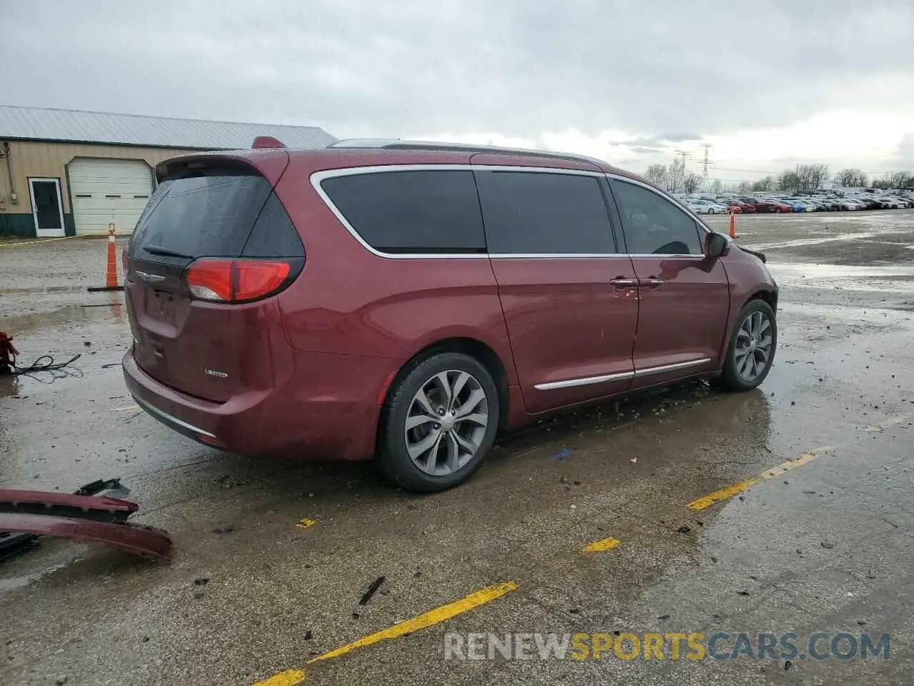 3 Photograph of a damaged car 2C4RC1GG5KR714318 CHRYSLER PACIFICA 2019