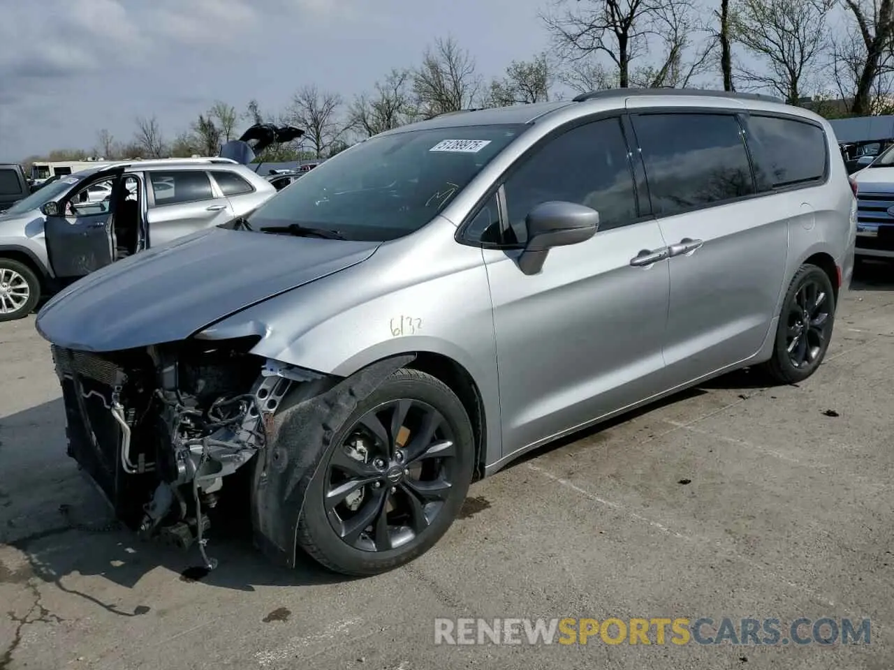1 Photograph of a damaged car 2C4RC1GG8KR720288 CHRYSLER PACIFICA 2019