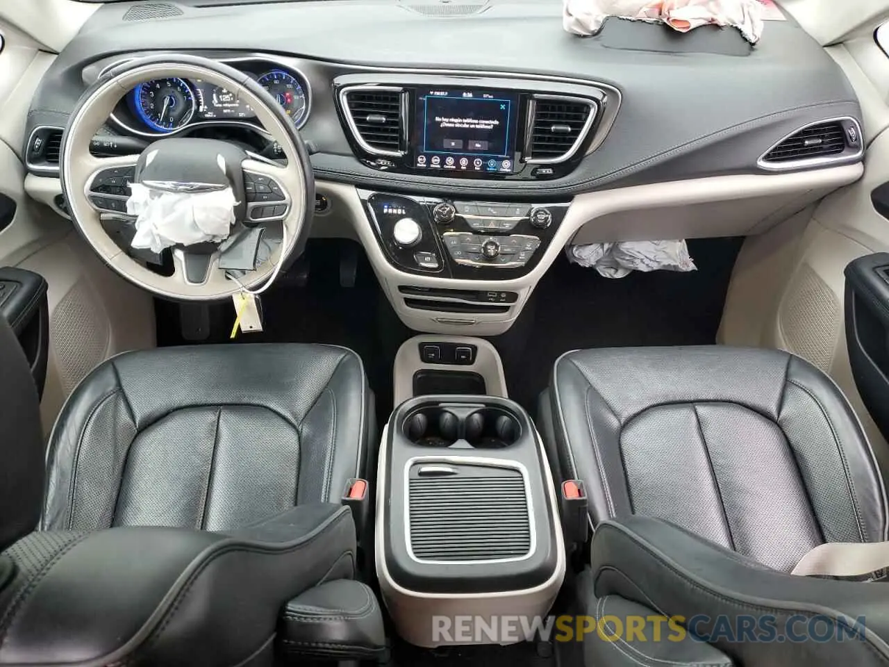 8 Photograph of a damaged car 2C4RC1GG9KR741411 CHRYSLER PACIFICA 2019