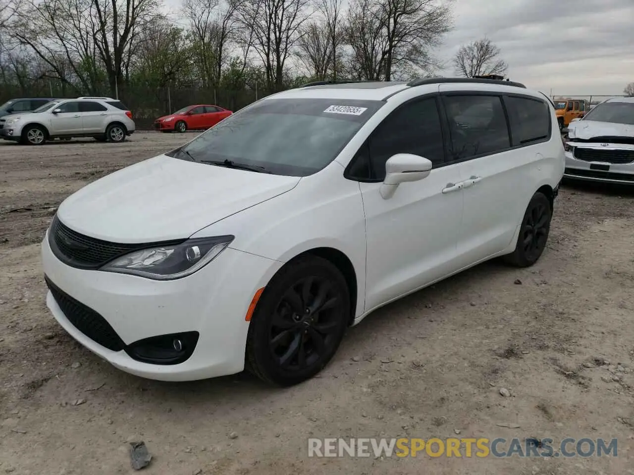 1 Photograph of a damaged car 2C4RC1GGXKR681574 CHRYSLER PACIFICA 2019