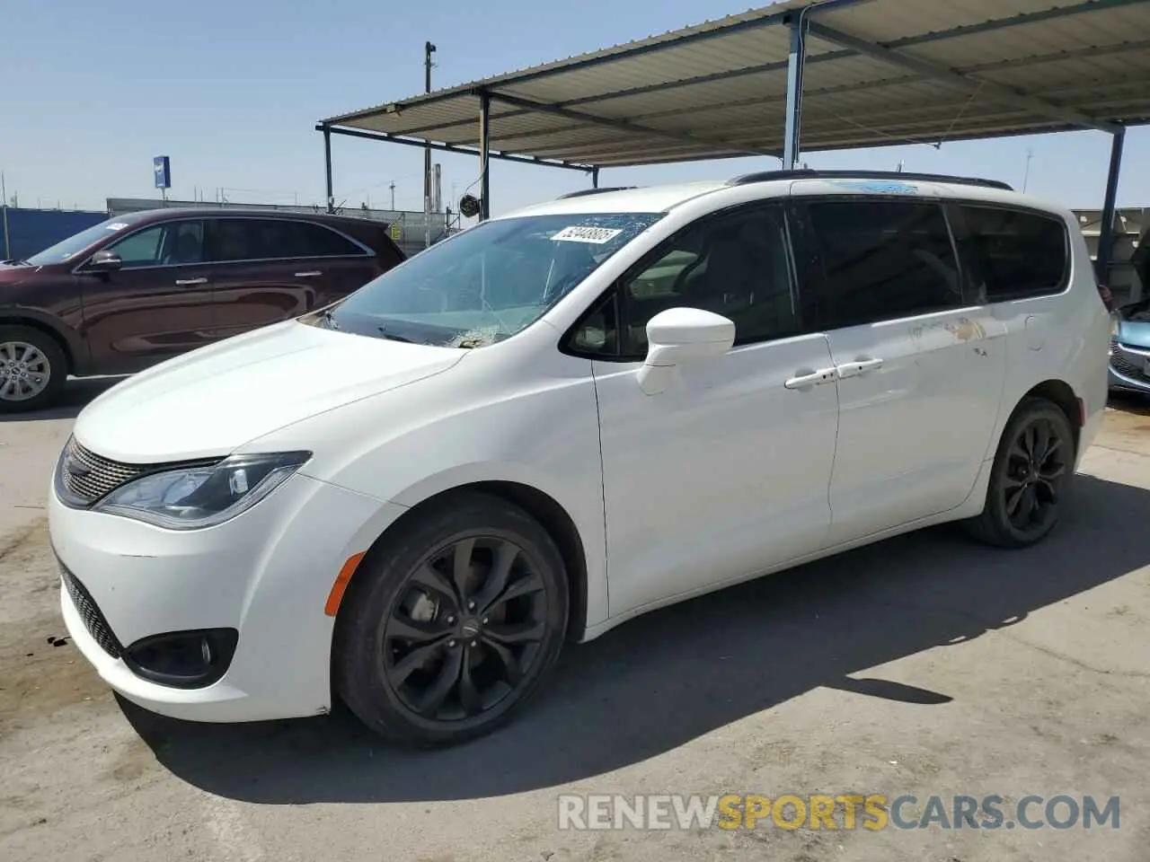 1 Photograph of a damaged car 2C4RC1BG0LR232767 CHRYSLER PACIFICA 2020