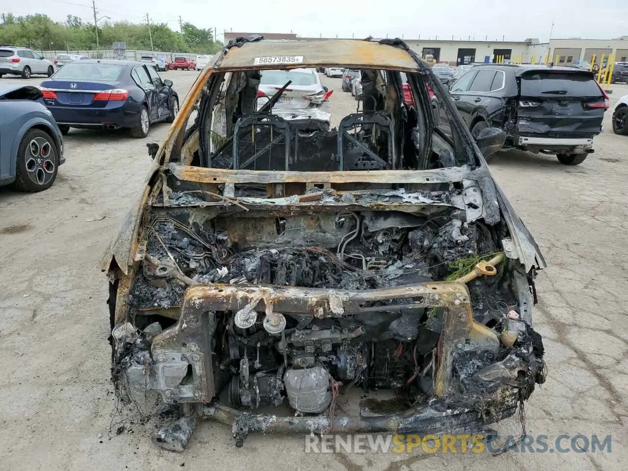 5 Photograph of a damaged car 2C4RC1BG1LR129504 CHRYSLER PACIFICA 2020