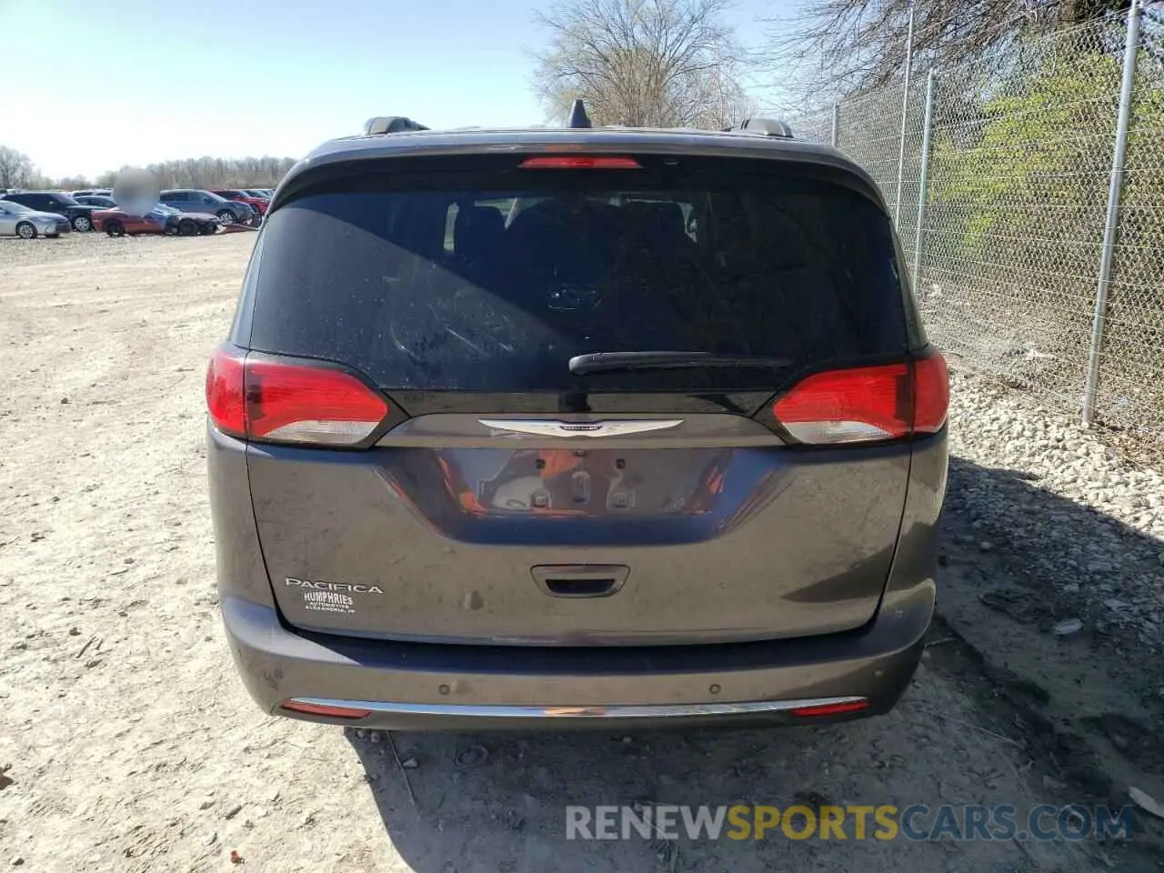 6 Photograph of a damaged car 2C4RC1BG3LR176792 CHRYSLER PACIFICA 2020