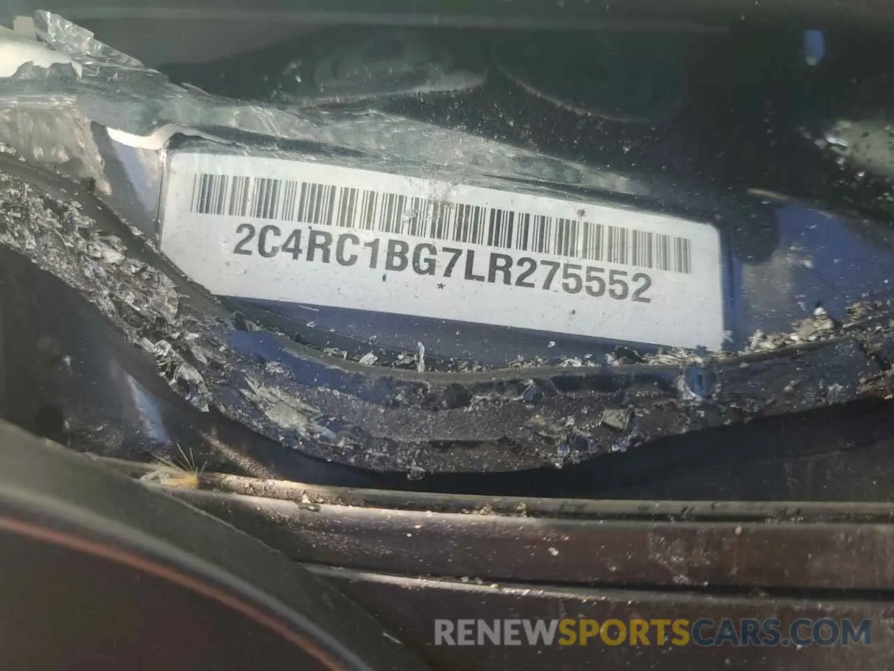 14 Photograph of a damaged car 2C4RC1BG7LR275552 CHRYSLER PACIFICA 2020