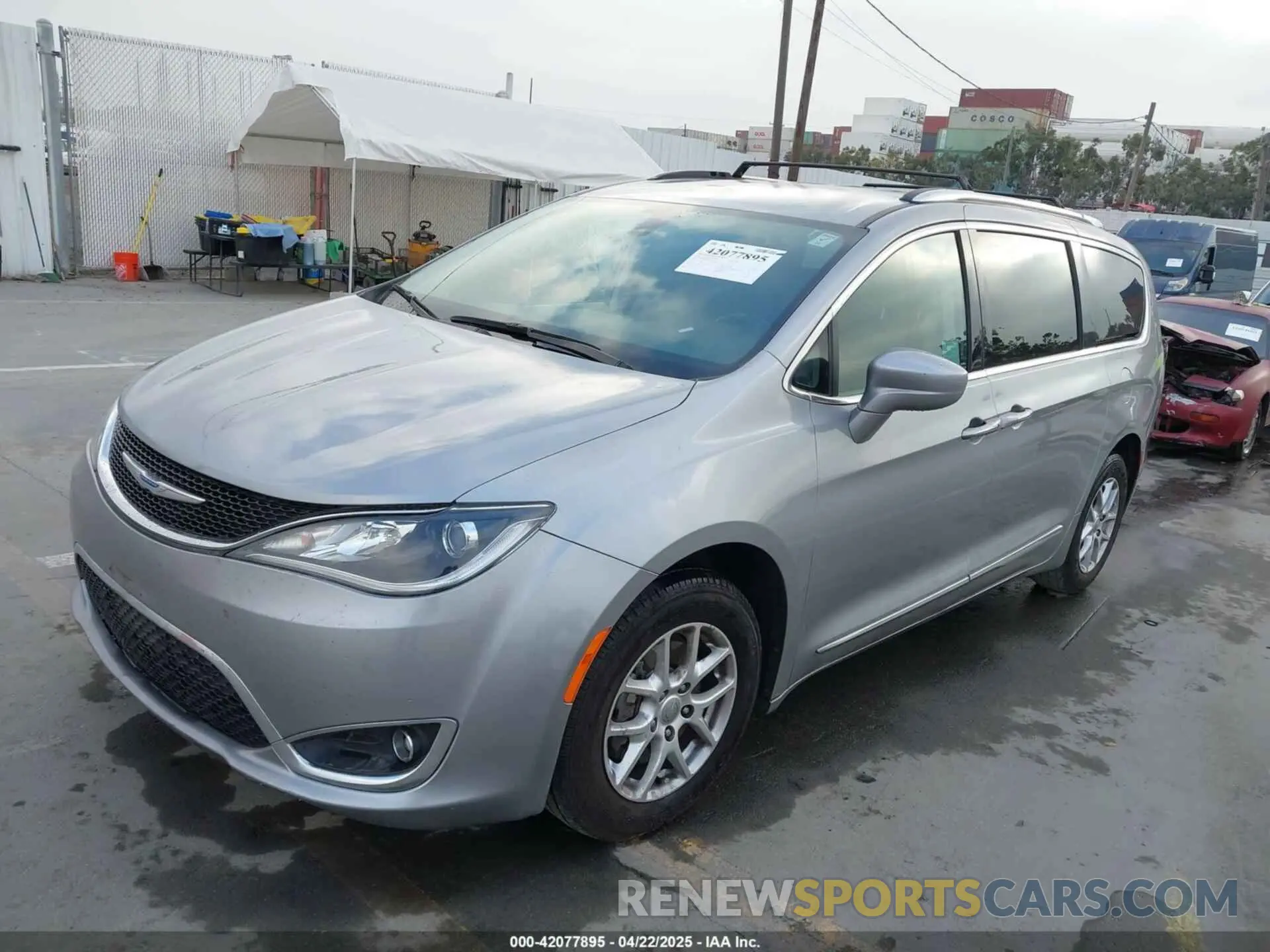 2 Photograph of a damaged car 2C4RC1BG9LR272118 CHRYSLER PACIFICA 2020