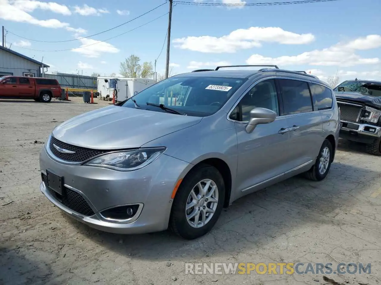 1 Photograph of a damaged car 2C4RC1BGXLR183299 CHRYSLER PACIFICA 2020