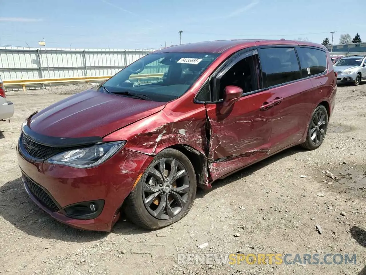 1 Photograph of a damaged car 2C4RC1FG2LR235891 CHRYSLER PACIFICA 2020