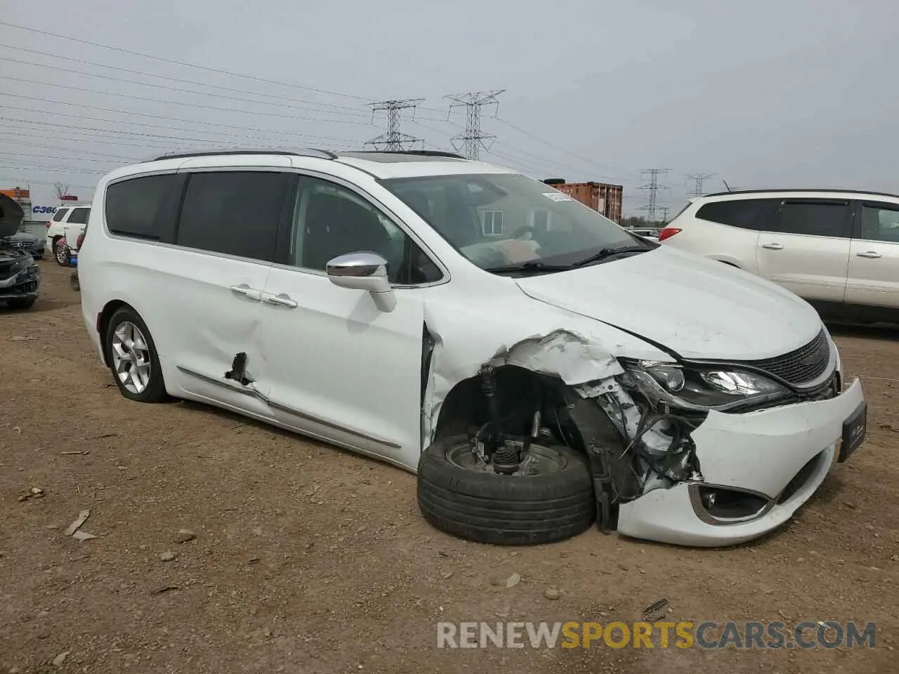 4 Photograph of a damaged car 2C4RC1GG2LR290324 CHRYSLER PACIFICA 2020
