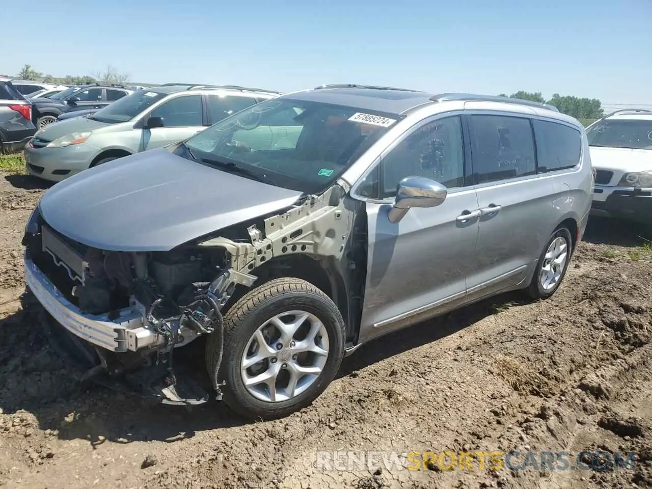 1 Photograph of a damaged car 2C4RC1GG5LR284775 CHRYSLER PACIFICA 2020