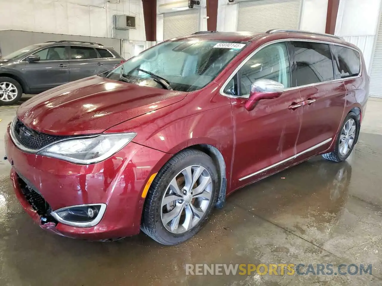 1 Photograph of a damaged car 2C4RC1GG8LR204305 CHRYSLER PACIFICA 2020