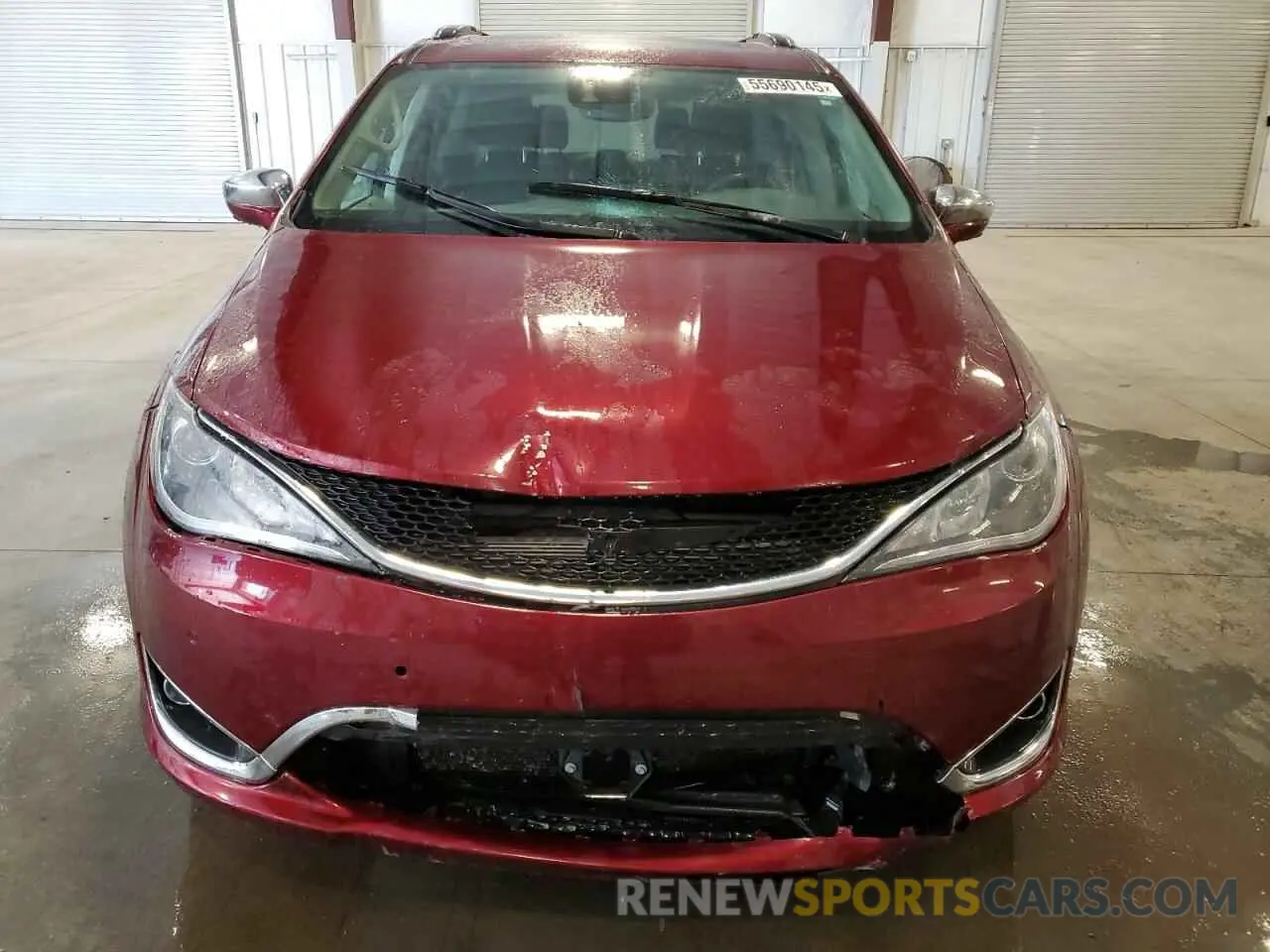 5 Photograph of a damaged car 2C4RC1GG8LR204305 CHRYSLER PACIFICA 2020