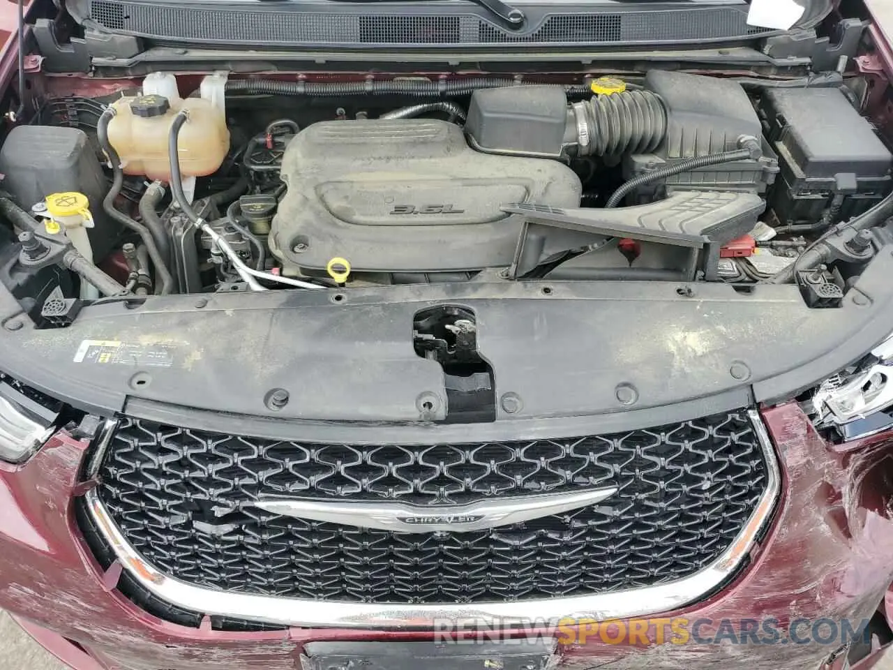 14 Photograph of a damaged car 2C4RC1BG0MR552883 CHRYSLER PACIFICA 2021