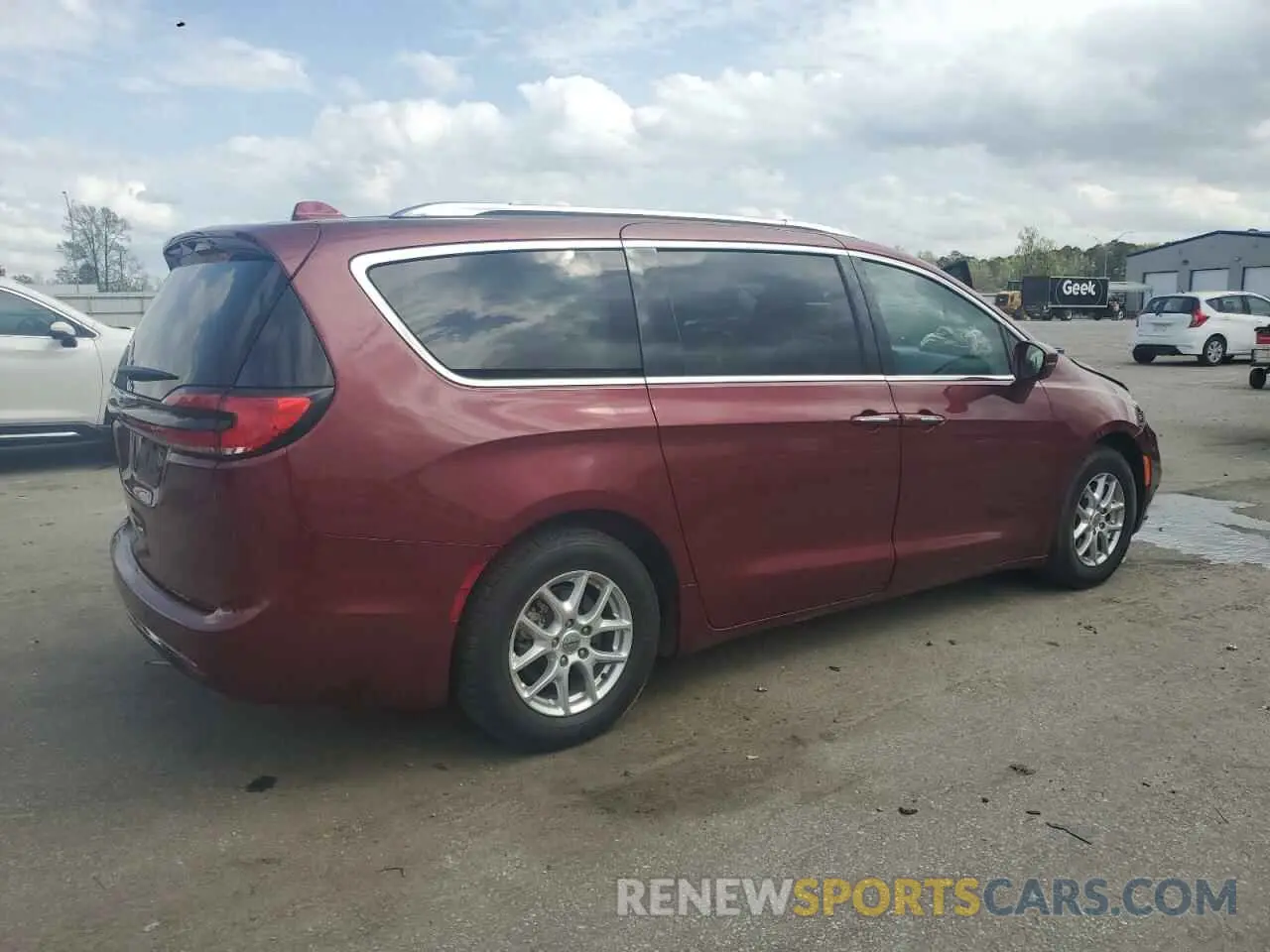 3 Photograph of a damaged car 2C4RC1BG0MR552883 CHRYSLER PACIFICA 2021