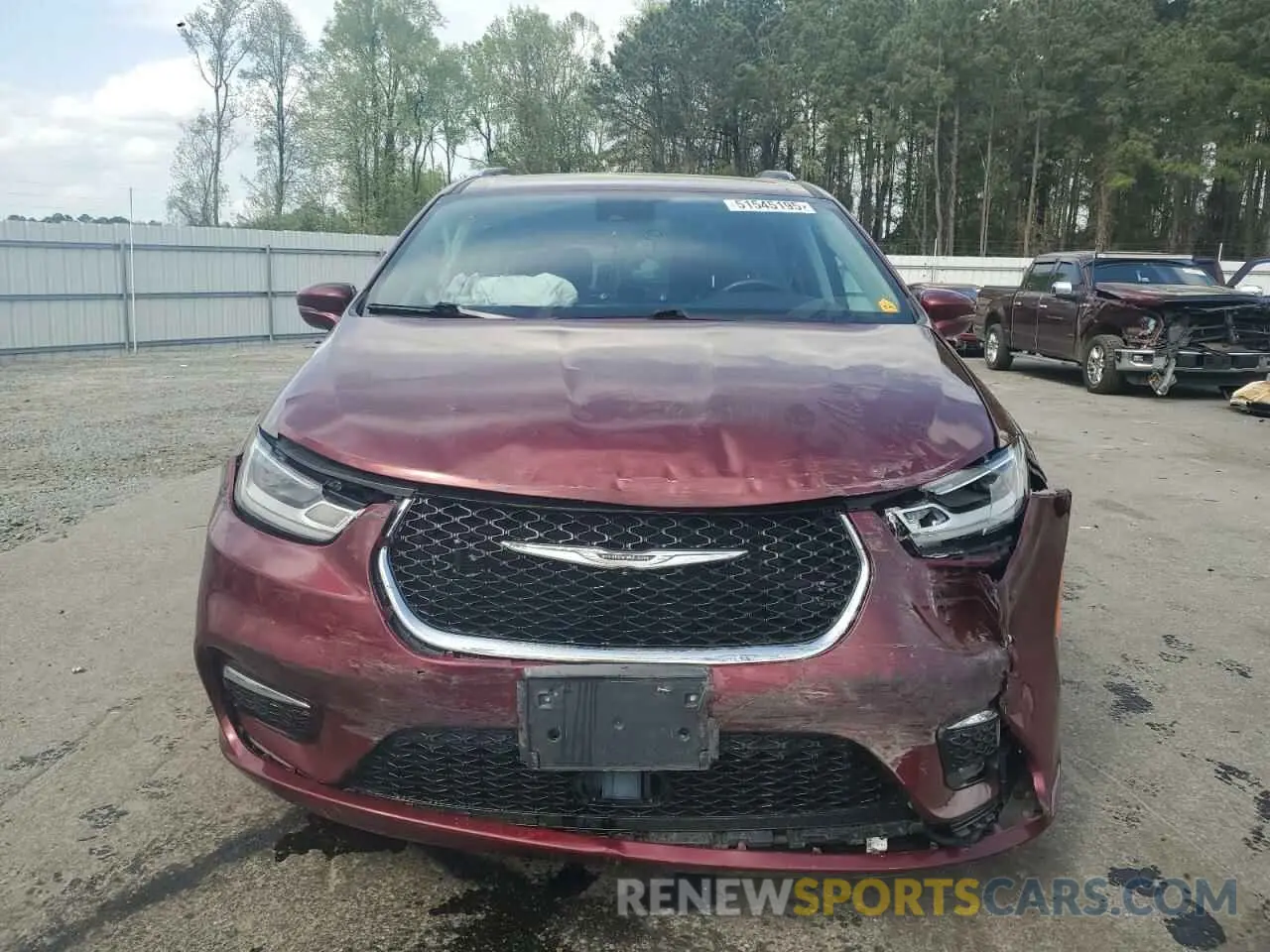 5 Photograph of a damaged car 2C4RC1BG0MR552883 CHRYSLER PACIFICA 2021