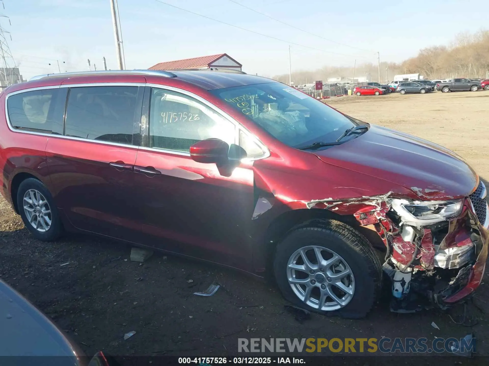 13 Photograph of a damaged car 2C4RC1BG1MR542816 CHRYSLER PACIFICA 2021