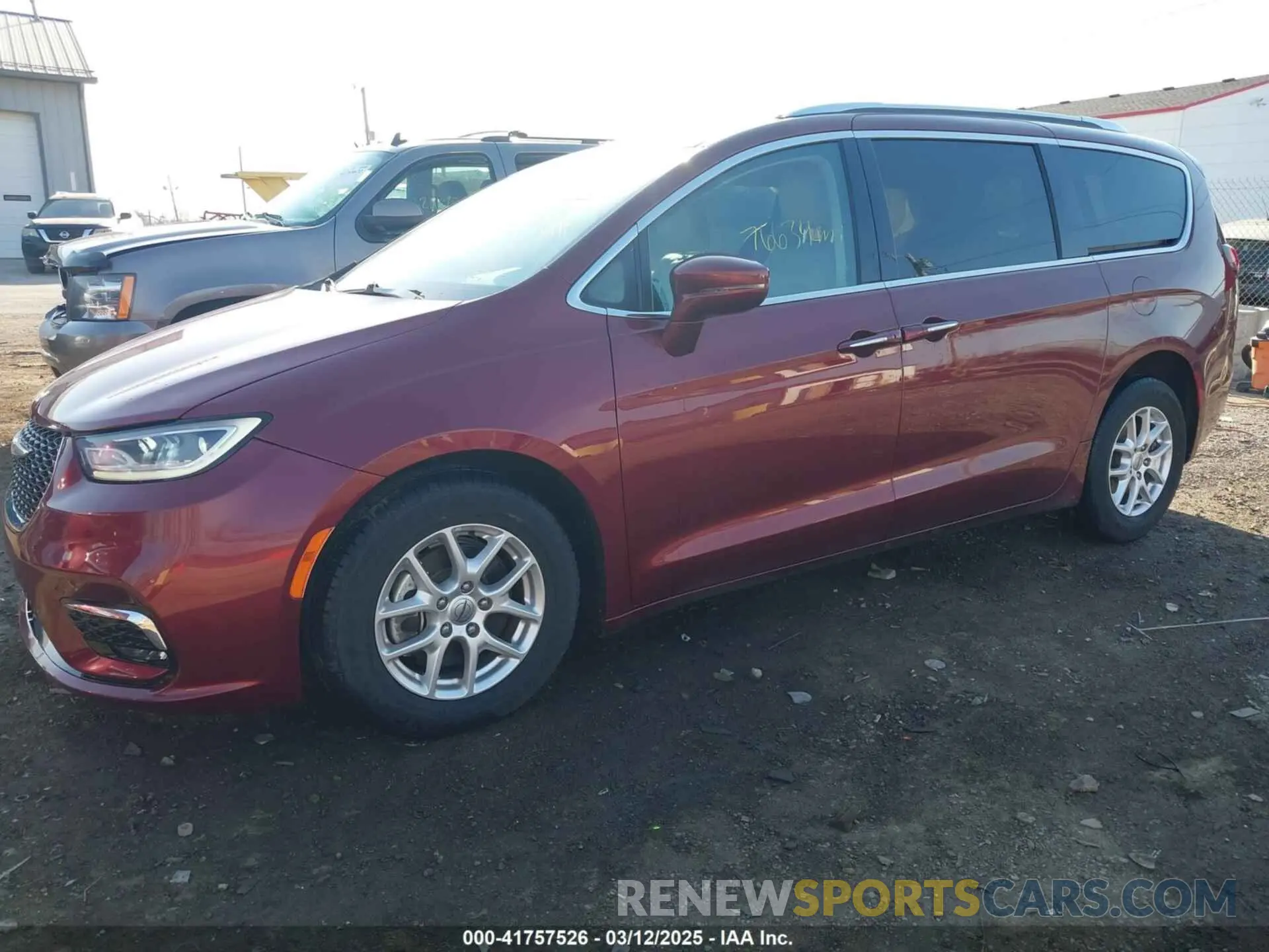 14 Photograph of a damaged car 2C4RC1BG1MR542816 CHRYSLER PACIFICA 2021