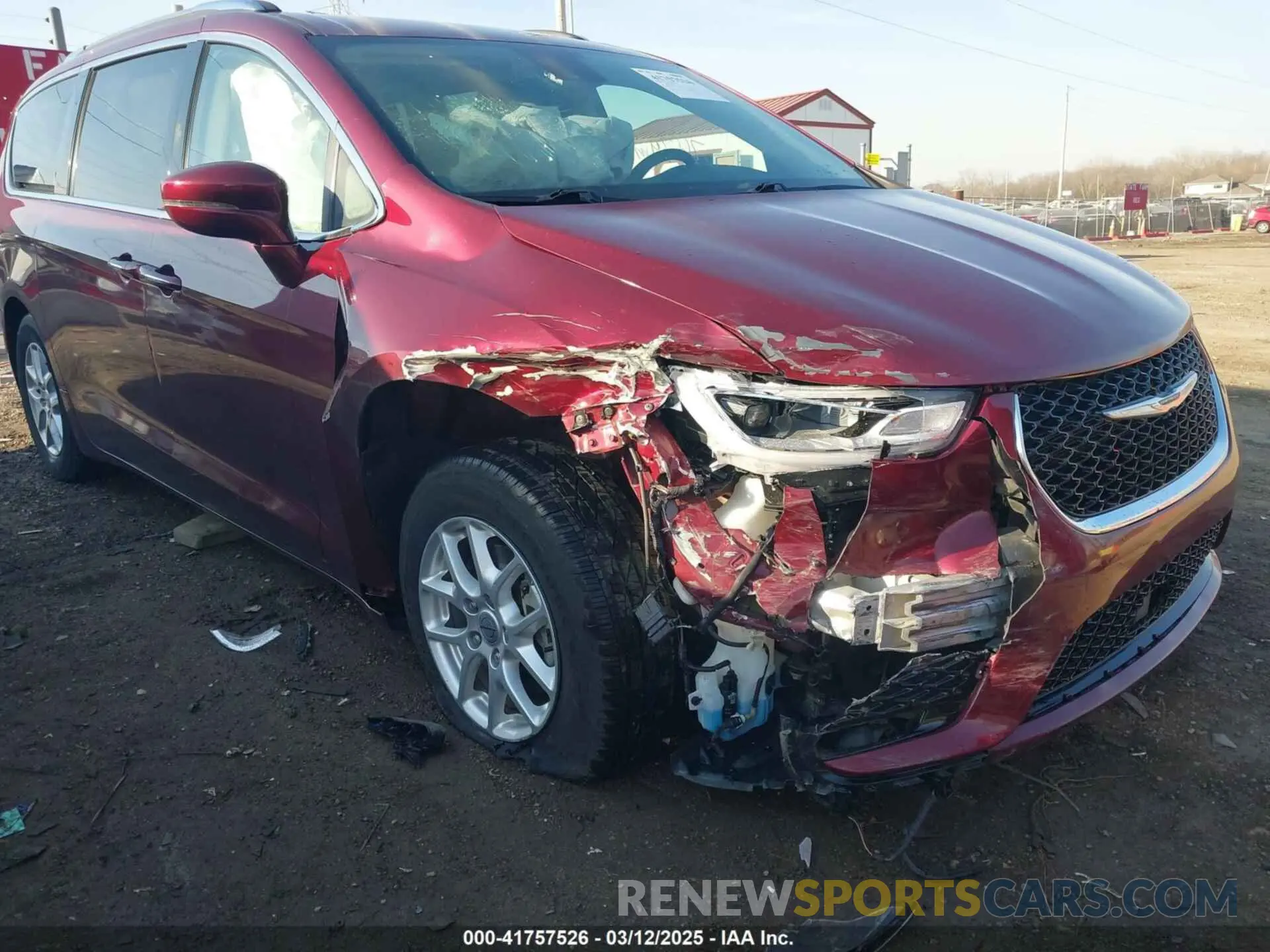 6 Photograph of a damaged car 2C4RC1BG1MR542816 CHRYSLER PACIFICA 2021
