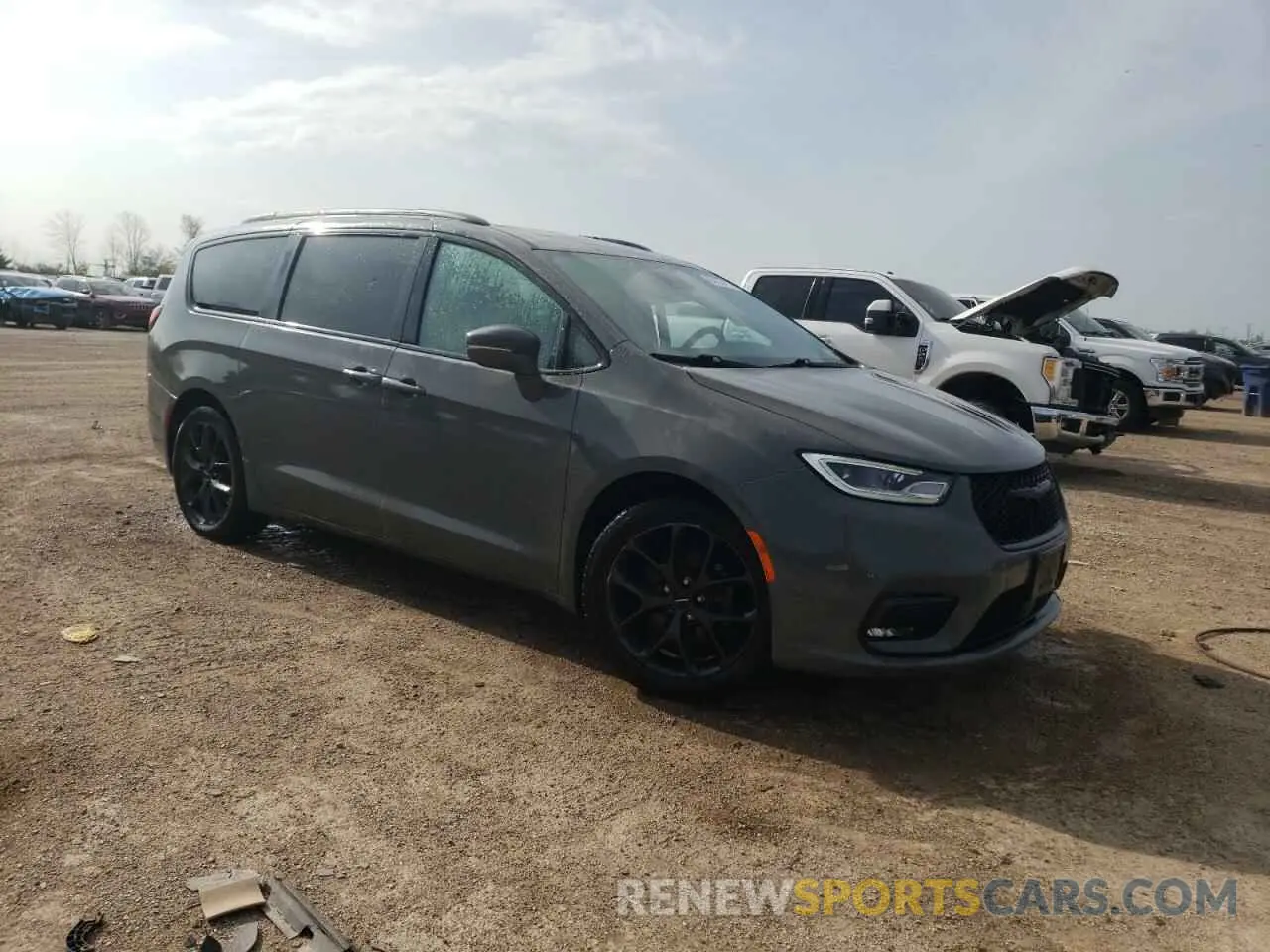 4 Photograph of a damaged car 2C4RC1BG2MR501143 CHRYSLER PACIFICA 2021
