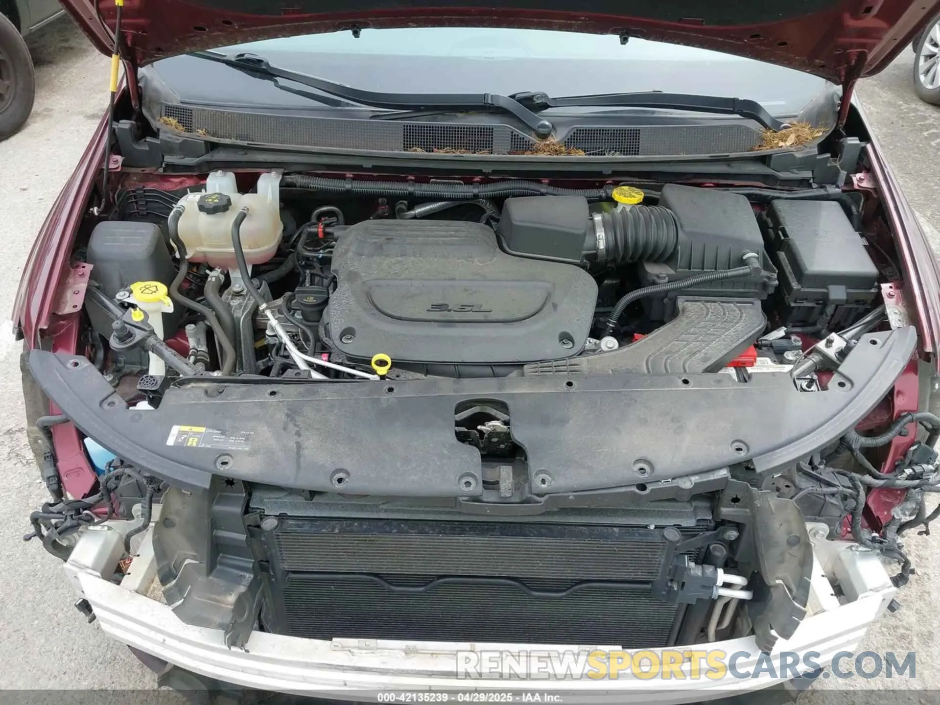 10 Photograph of a damaged car 2C4RC1BG2MR502731 CHRYSLER PACIFICA 2021