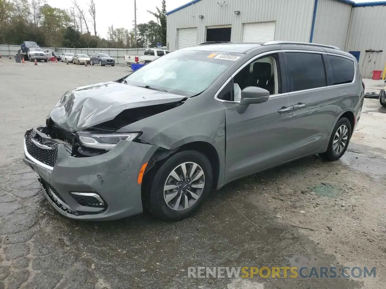 1 Photograph of a damaged car 2C4RC1BG2MR507282 CHRYSLER PACIFICA 2021