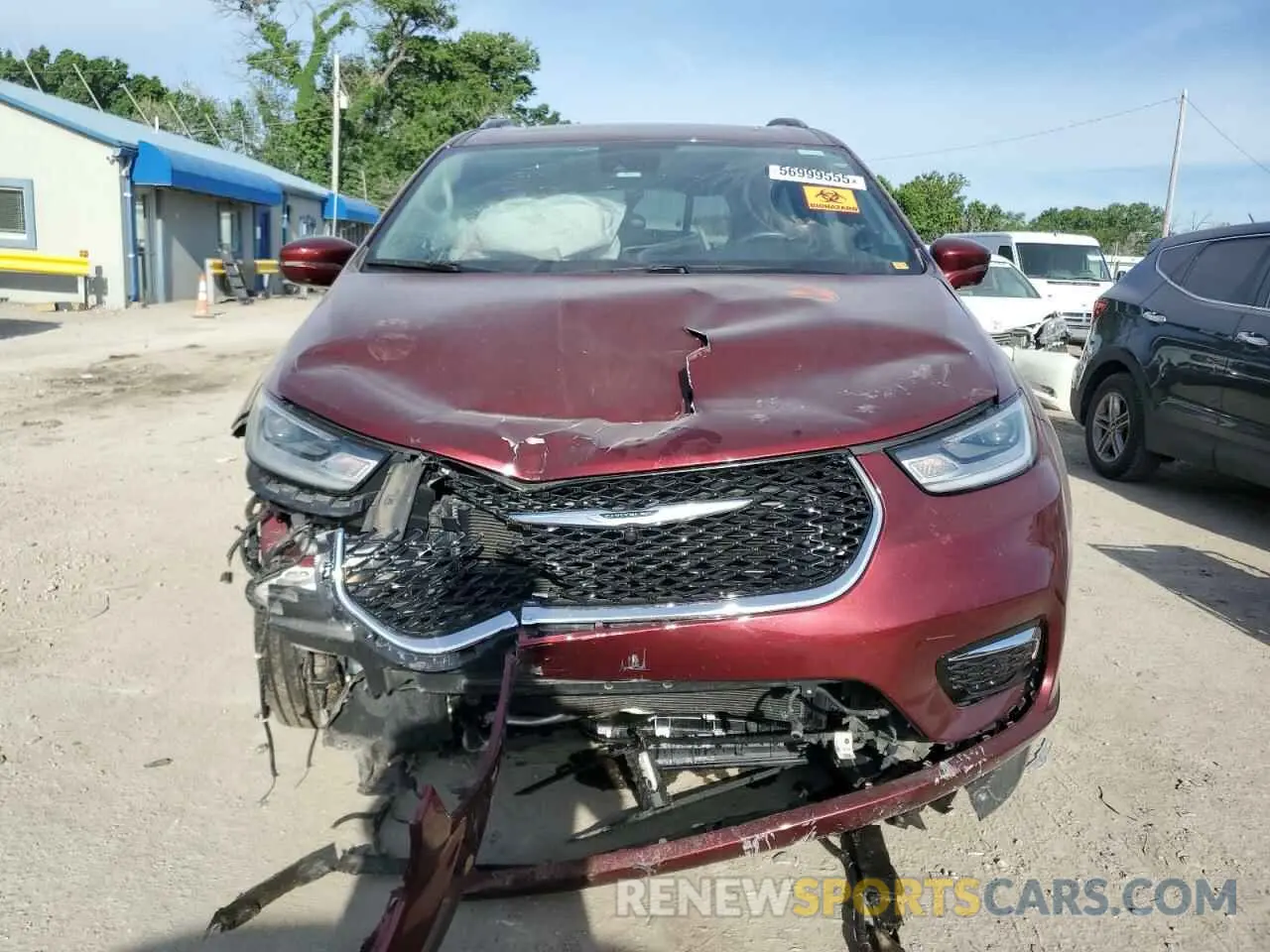 5 Photograph of a damaged car 2C4RC1BG2MR553176 CHRYSLER PACIFICA 2021