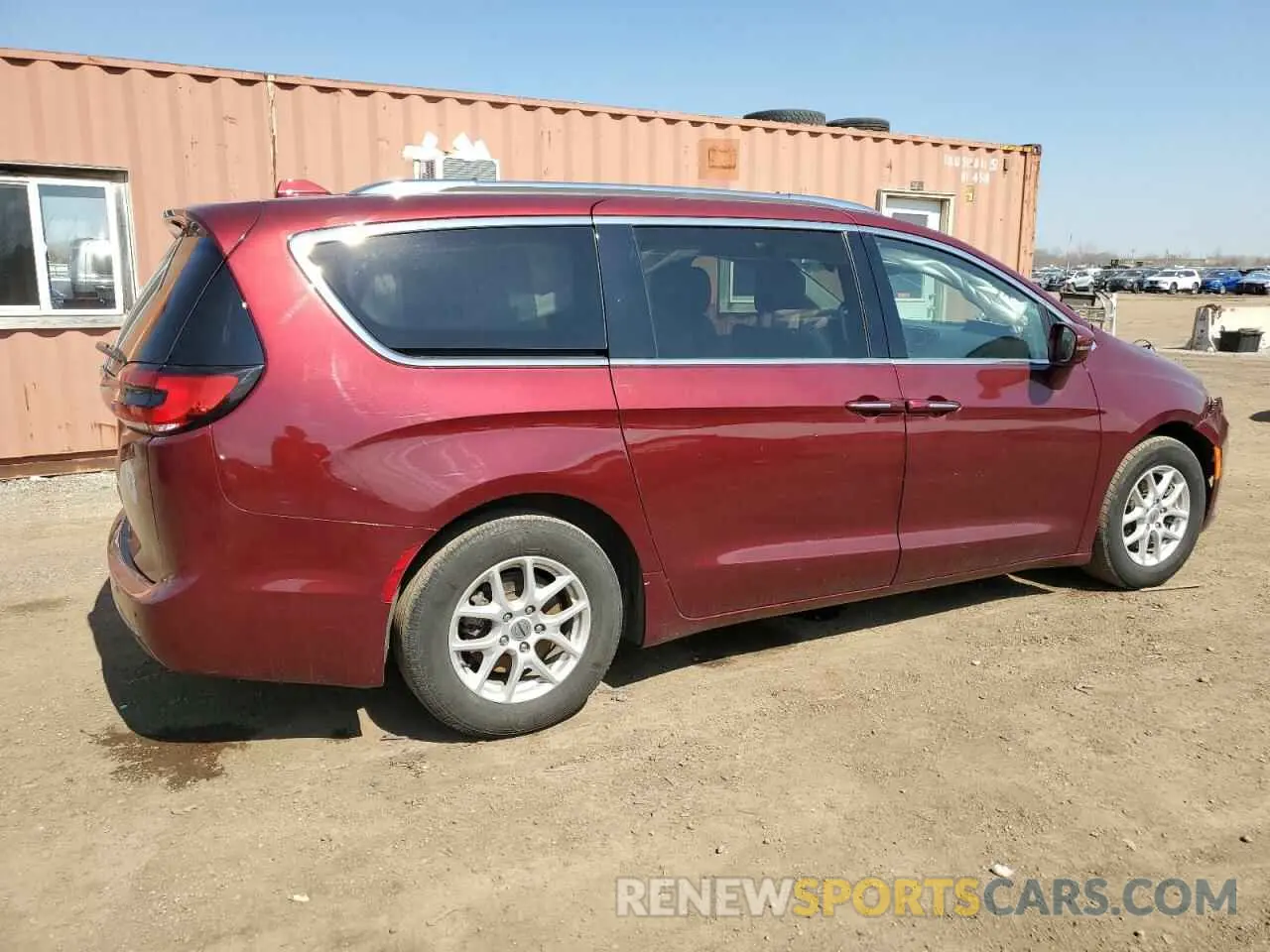 3 Photograph of a damaged car 2C4RC1BG3MR528173 CHRYSLER PACIFICA 2021