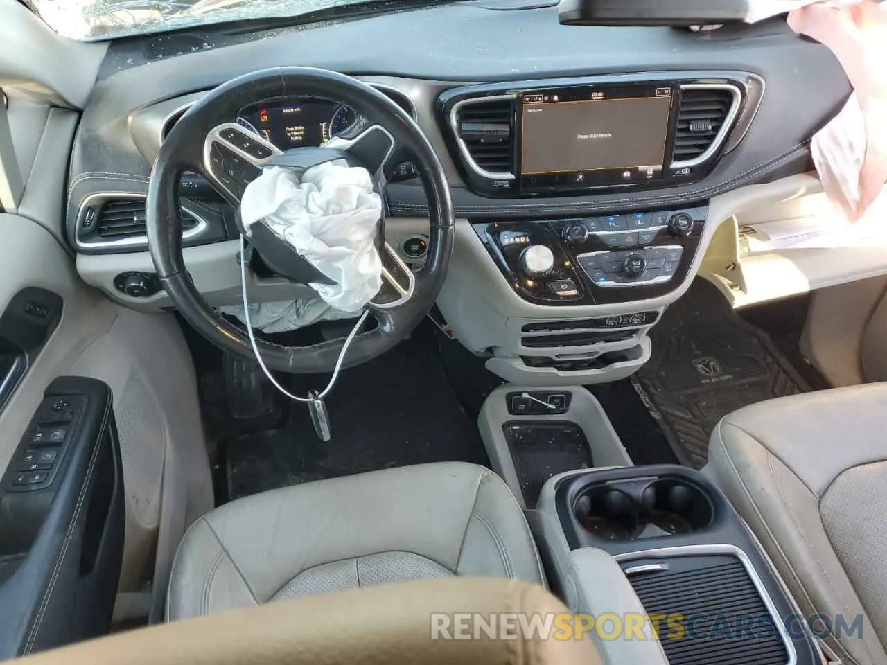8 Photograph of a damaged car 2C4RC1BG3MR538556 CHRYSLER PACIFICA 2021