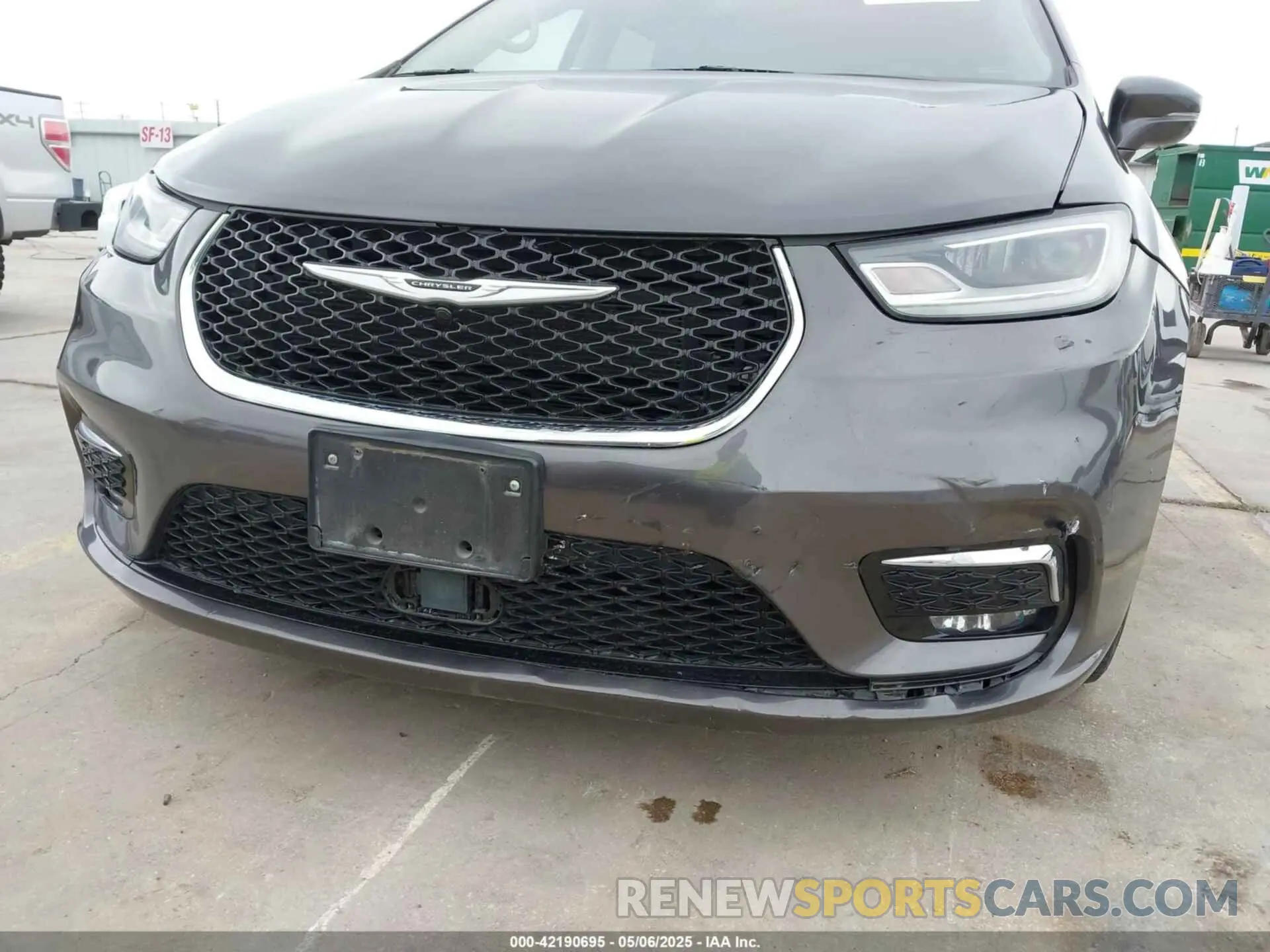 6 Photograph of a damaged car 2C4RC1BG3MR574439 CHRYSLER PACIFICA 2021