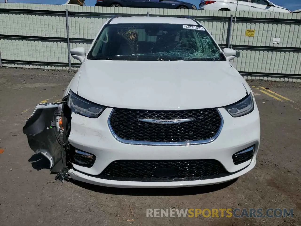 5 Photograph of a damaged car 2C4RC1BG4MR515657 CHRYSLER PACIFICA 2021