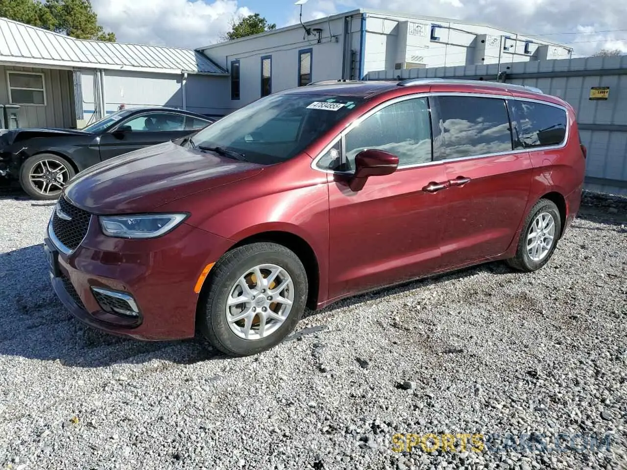 1 Photograph of a damaged car 2C4RC1BG4MR574577 CHRYSLER PACIFICA 2021