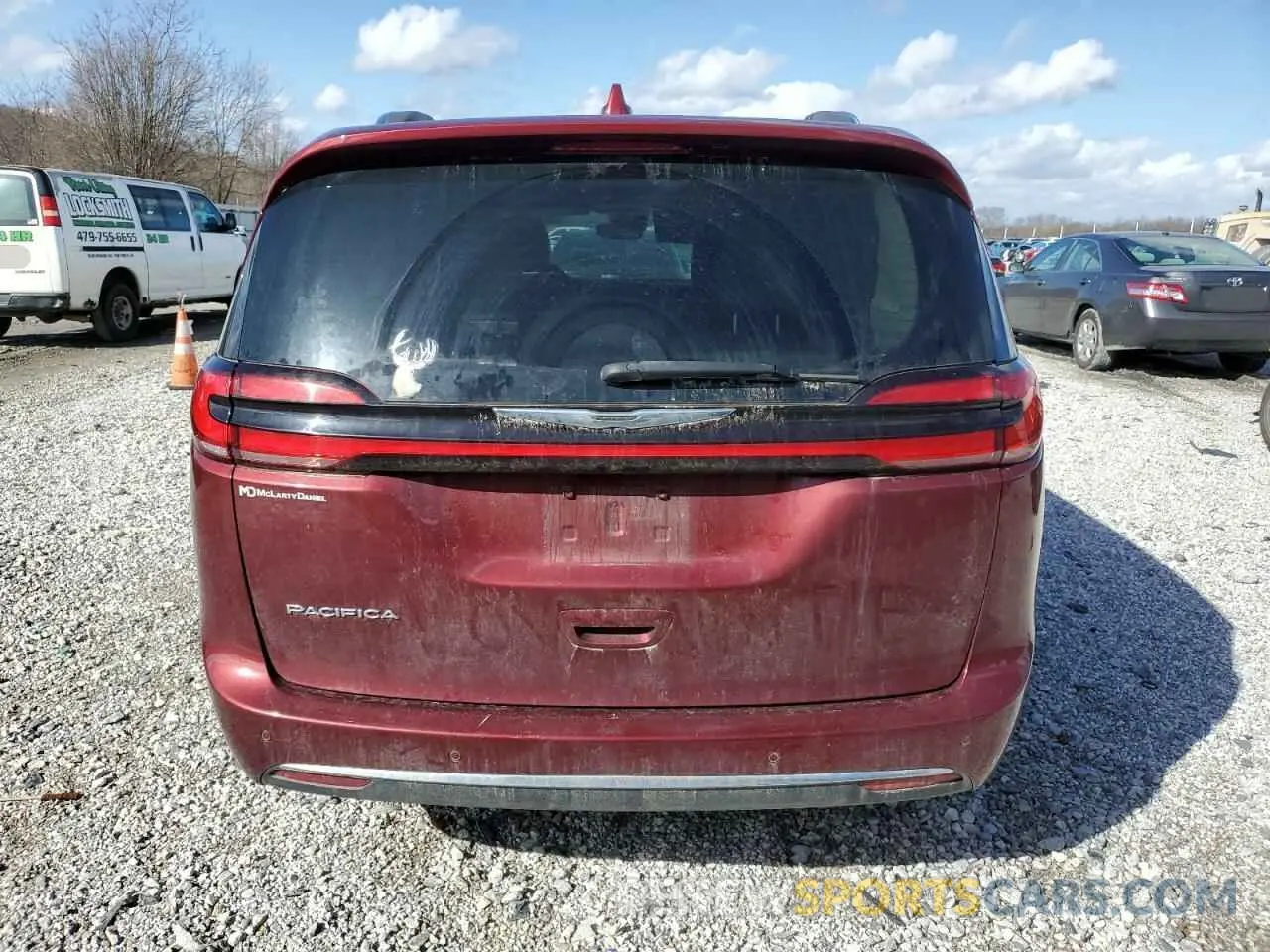6 Photograph of a damaged car 2C4RC1BG4MR574577 CHRYSLER PACIFICA 2021