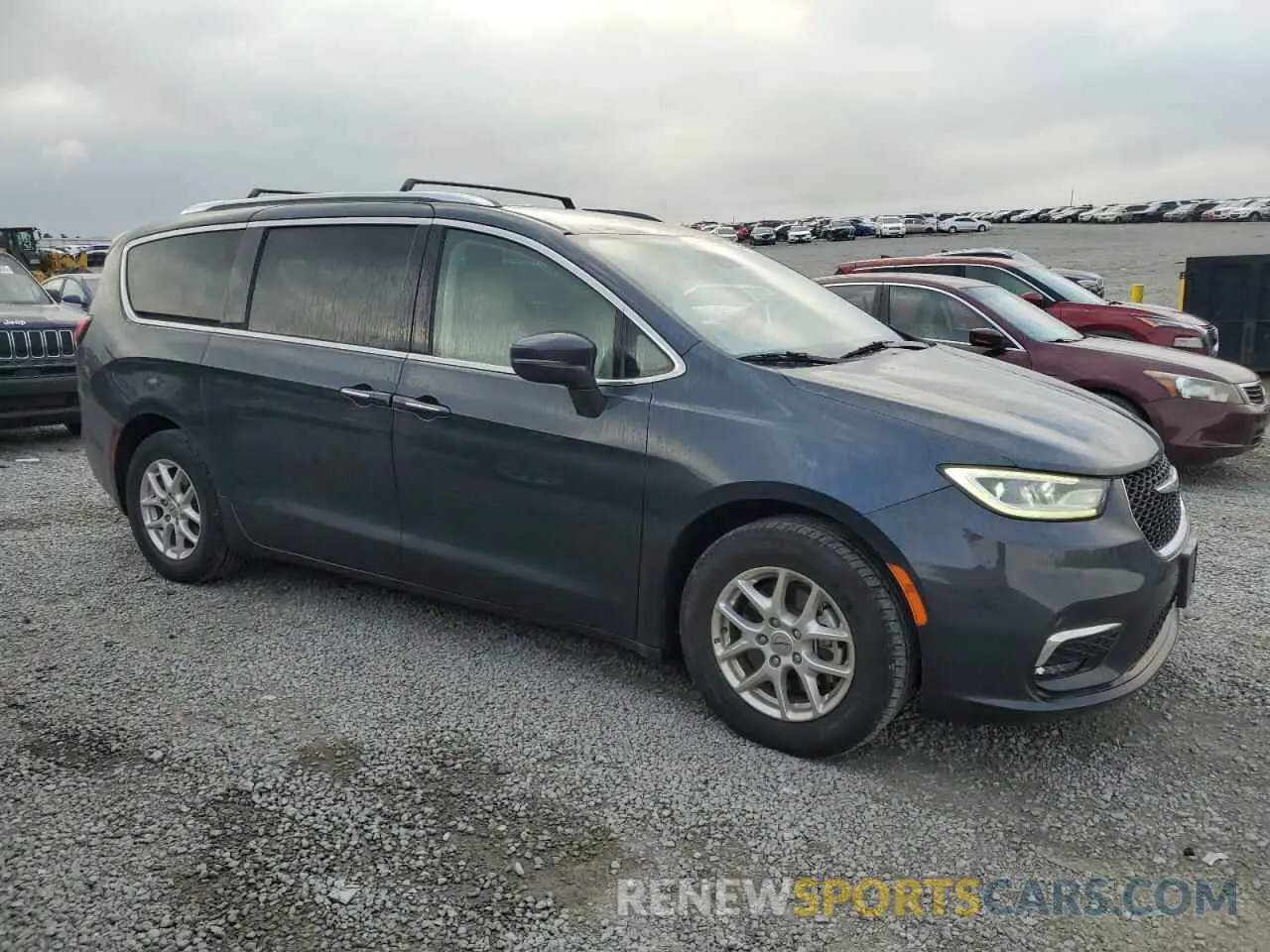 4 Photograph of a damaged car 2C4RC1BG5MR589041 CHRYSLER PACIFICA 2021