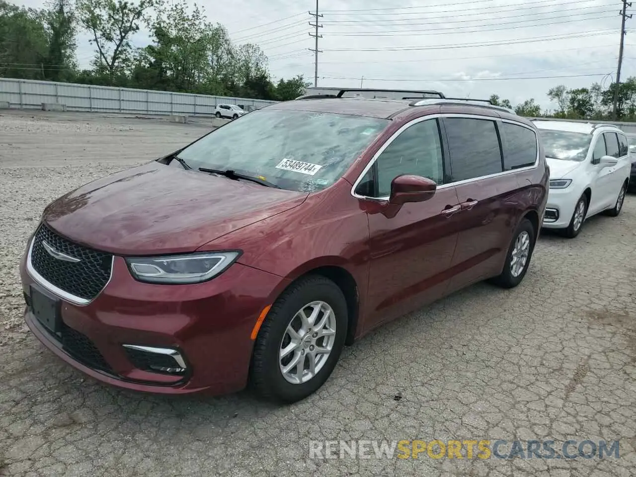 1 Photograph of a damaged car 2C4RC1BG6MR574757 CHRYSLER PACIFICA 2021