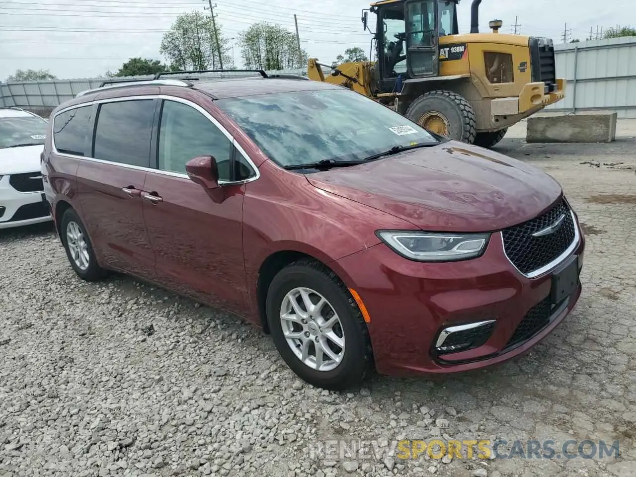 4 Photograph of a damaged car 2C4RC1BG6MR574757 CHRYSLER PACIFICA 2021